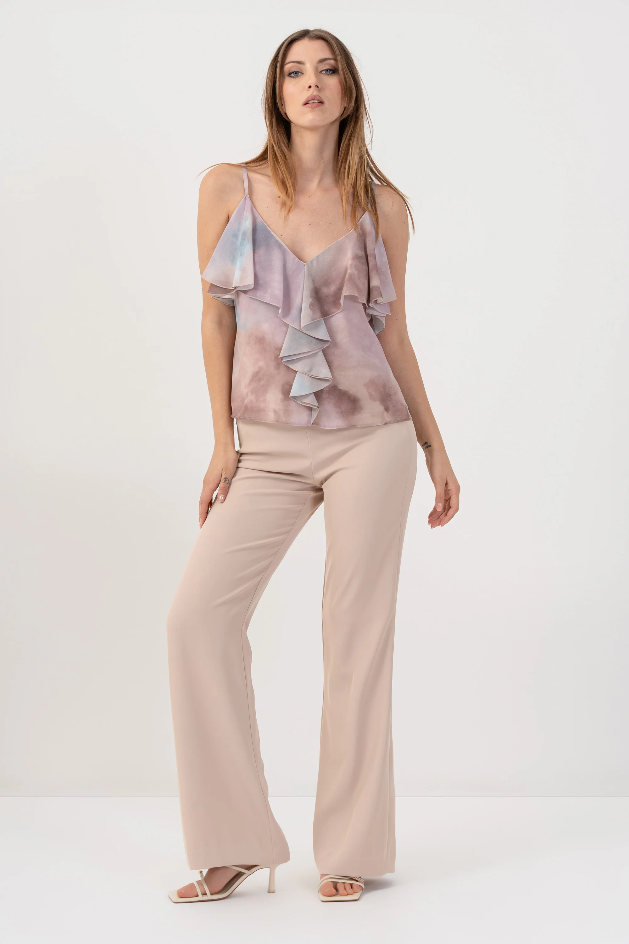 Pantaloni eleganti stile minimal - TOP A FANTASIA  GOMULX - Image 2