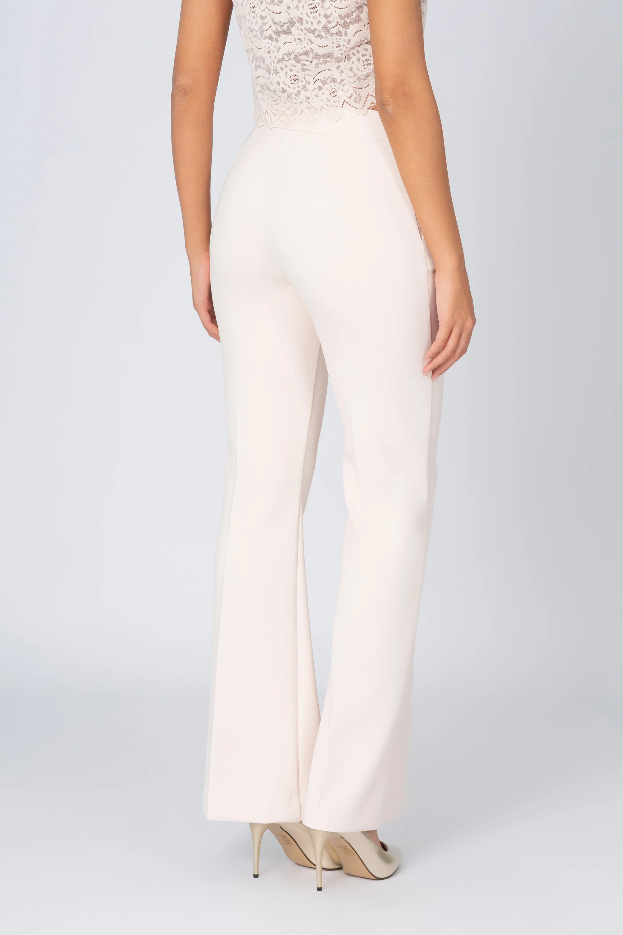 Pantaloni flare a vita alta - Pantalone Fashion SNOWX - Image 4