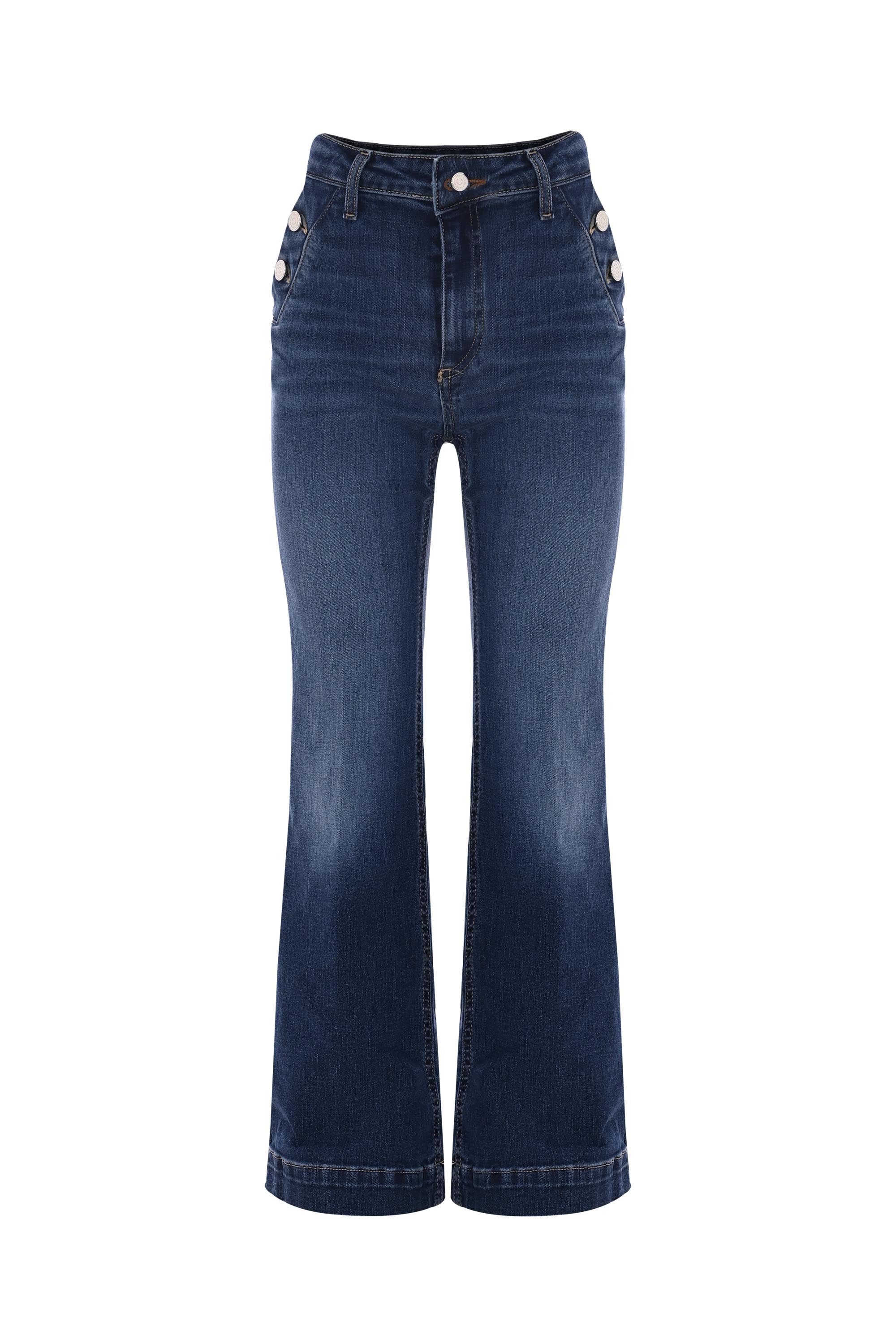 Pantaloni in denim modello flare - Trousers DENIM WEKY