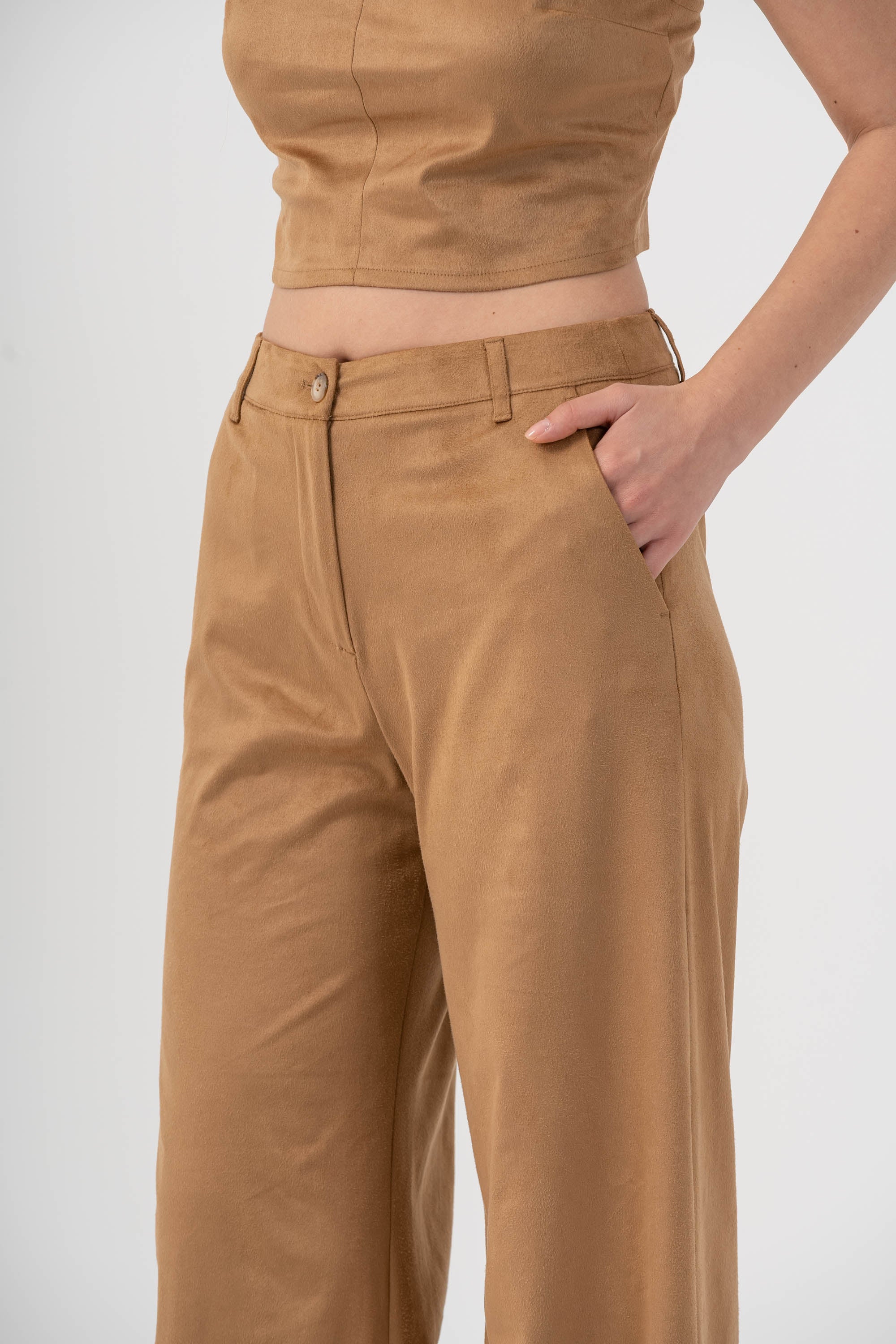Pantaloni larghi a vita alta - PANTALONE FASHION CERVOX - Image 3
