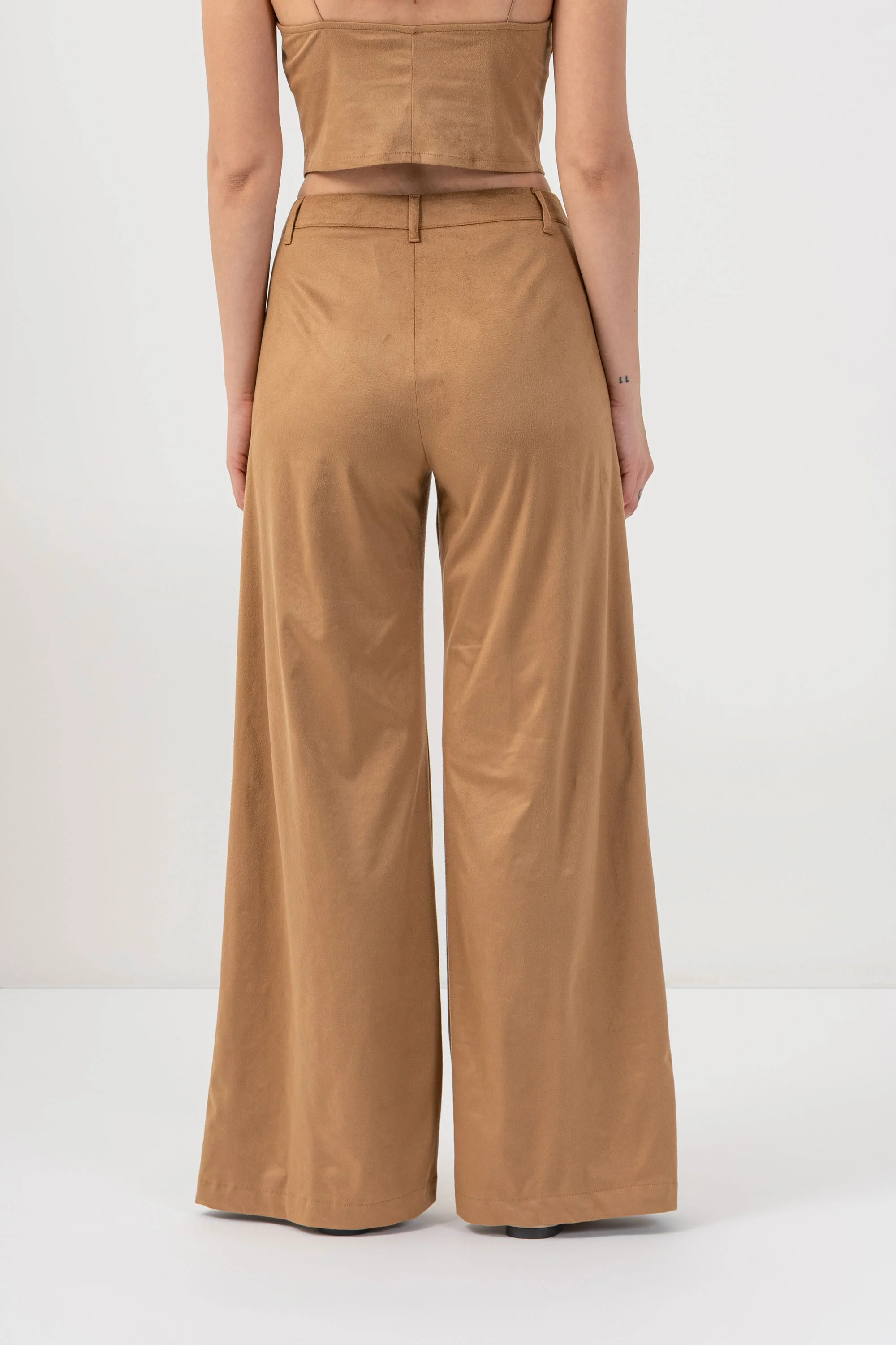 Pantaloni larghi a vita alta - PANTALONE FASHION CERVOX - Image 4