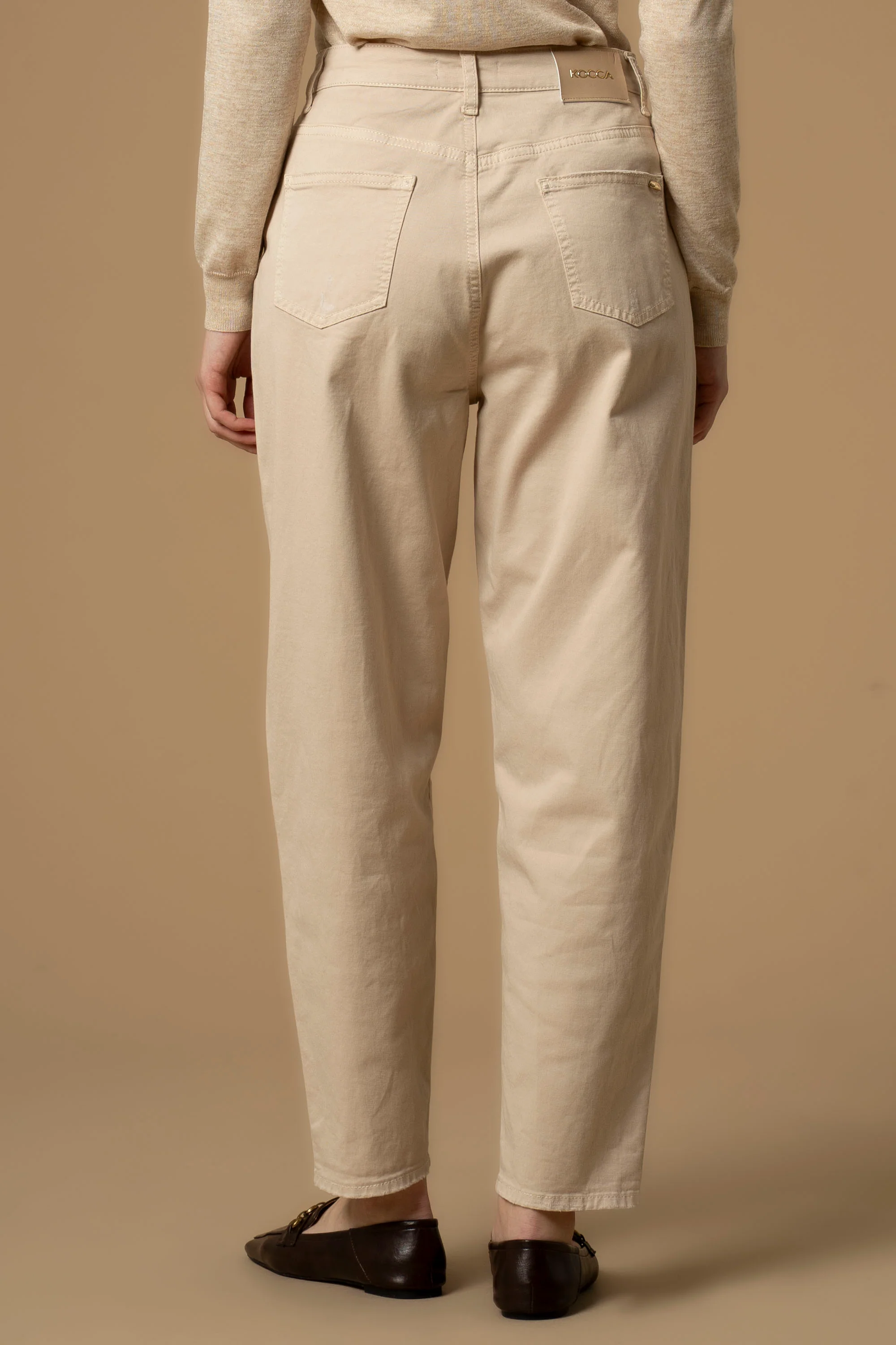 Pantaloni modello 5 tasche - Pantaloni Color Katiana - Image 4