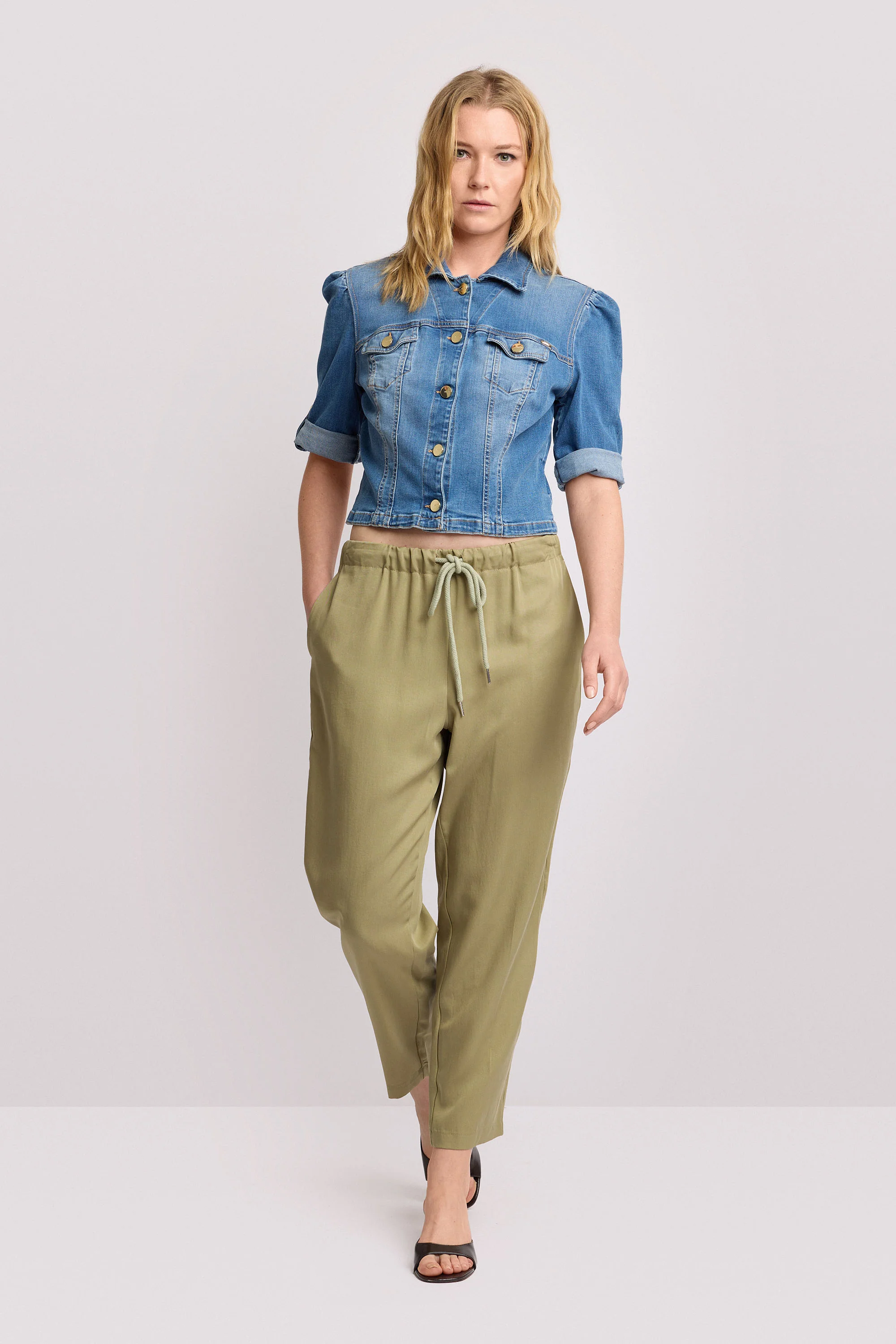 Pantaloni modello jogger - PANTALONE BERNADET - Image 2