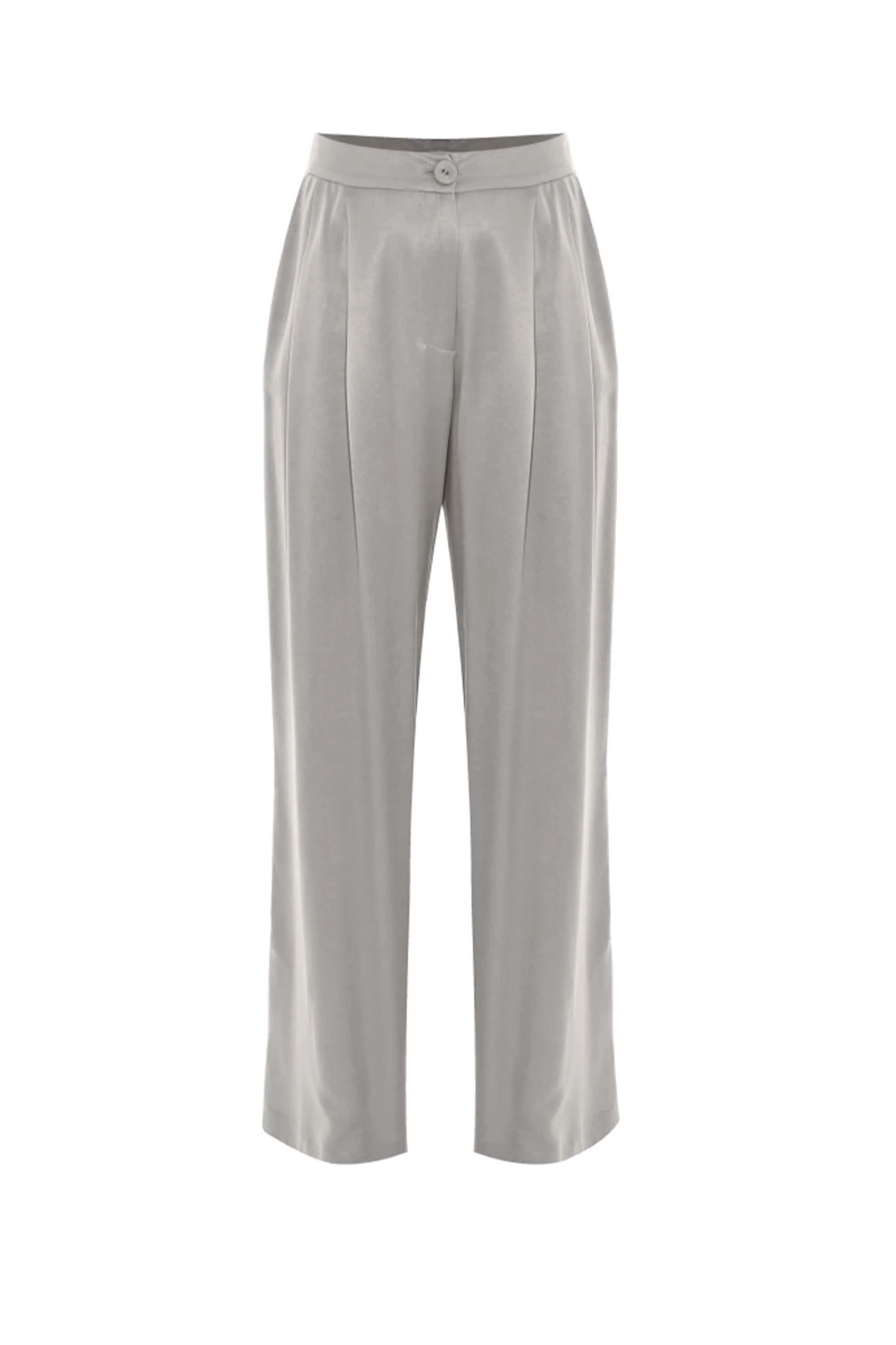 Pantaloni morbidi in tessuto effetto lucido - Pantaloni Dolina - Image 4