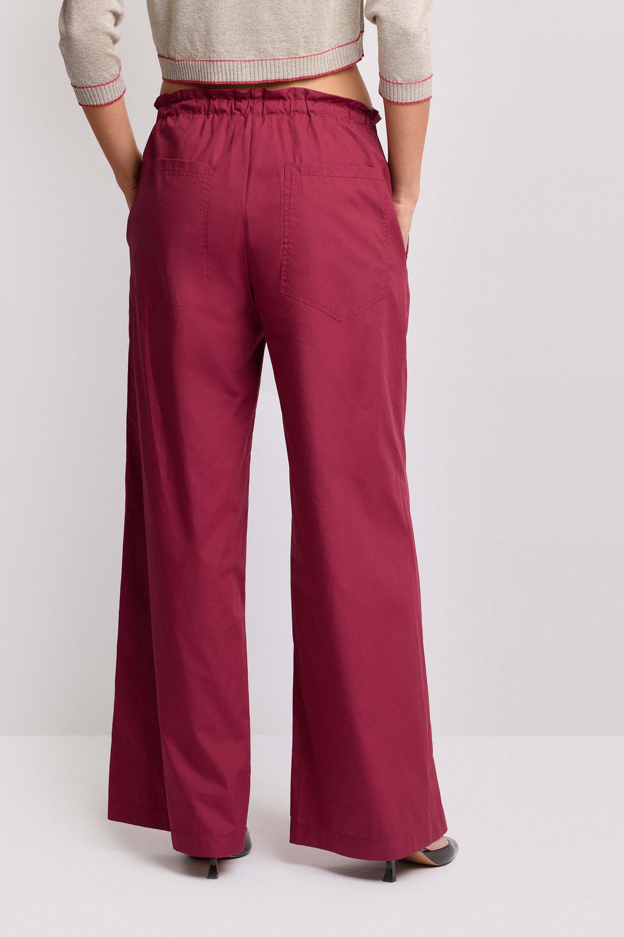 Pantaloni a palazzo con coulisse - PANTALONE MALWIDA - Image 3