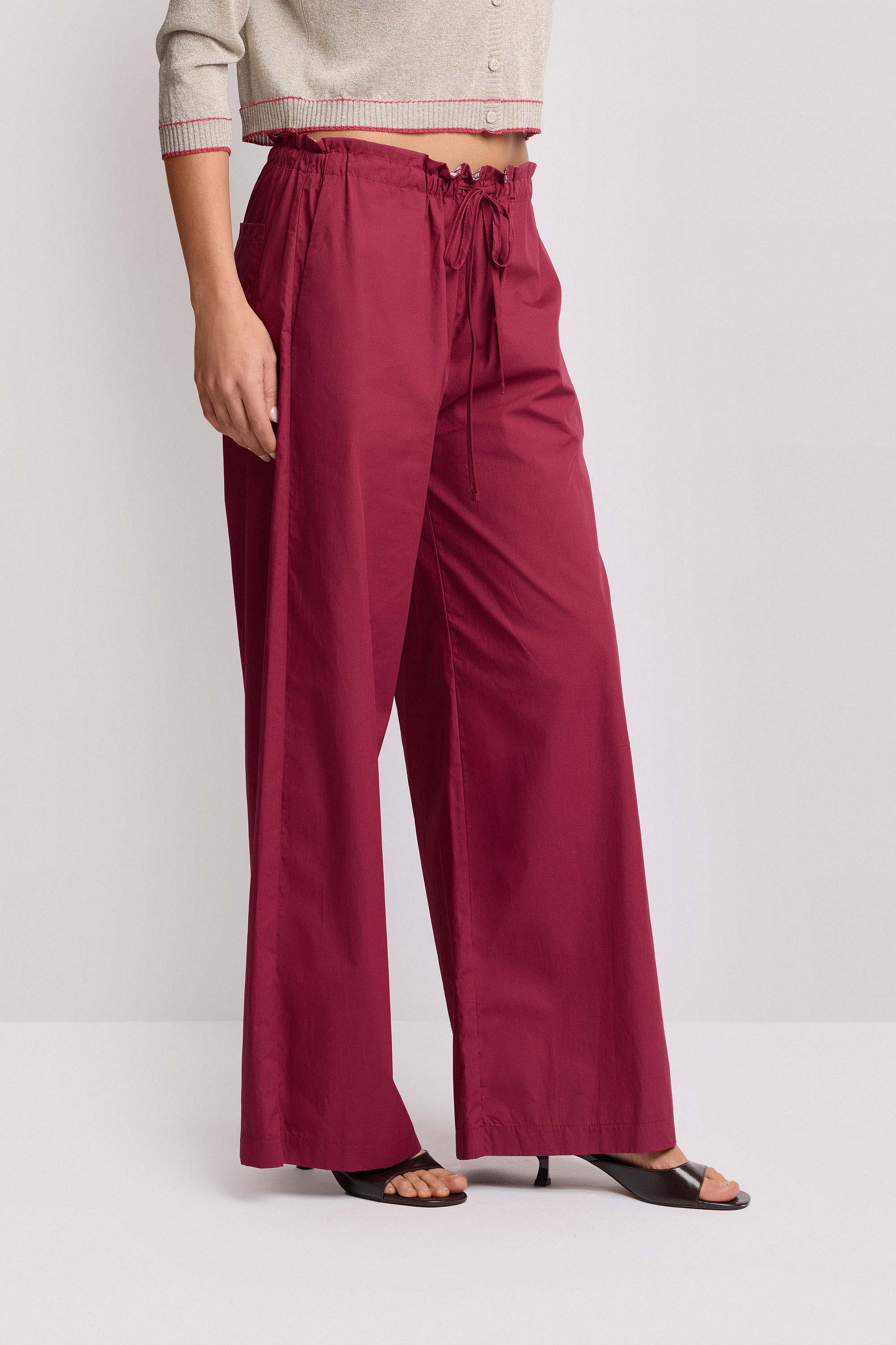 Pantaloni a palazzo con coulisse - PANTALONE MALWIDA - Image 4