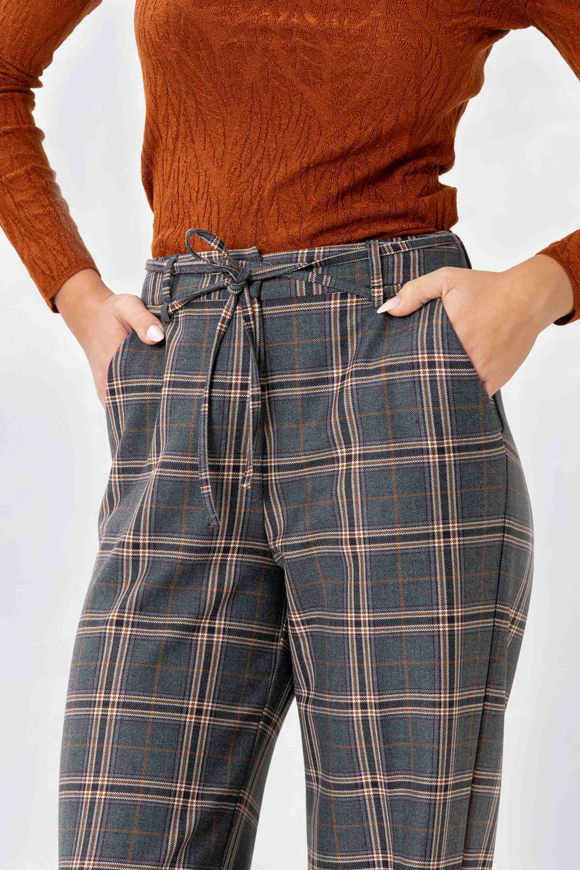 Pantaloni a quadri - PANTALONE FASHION LINPERX - Image 3