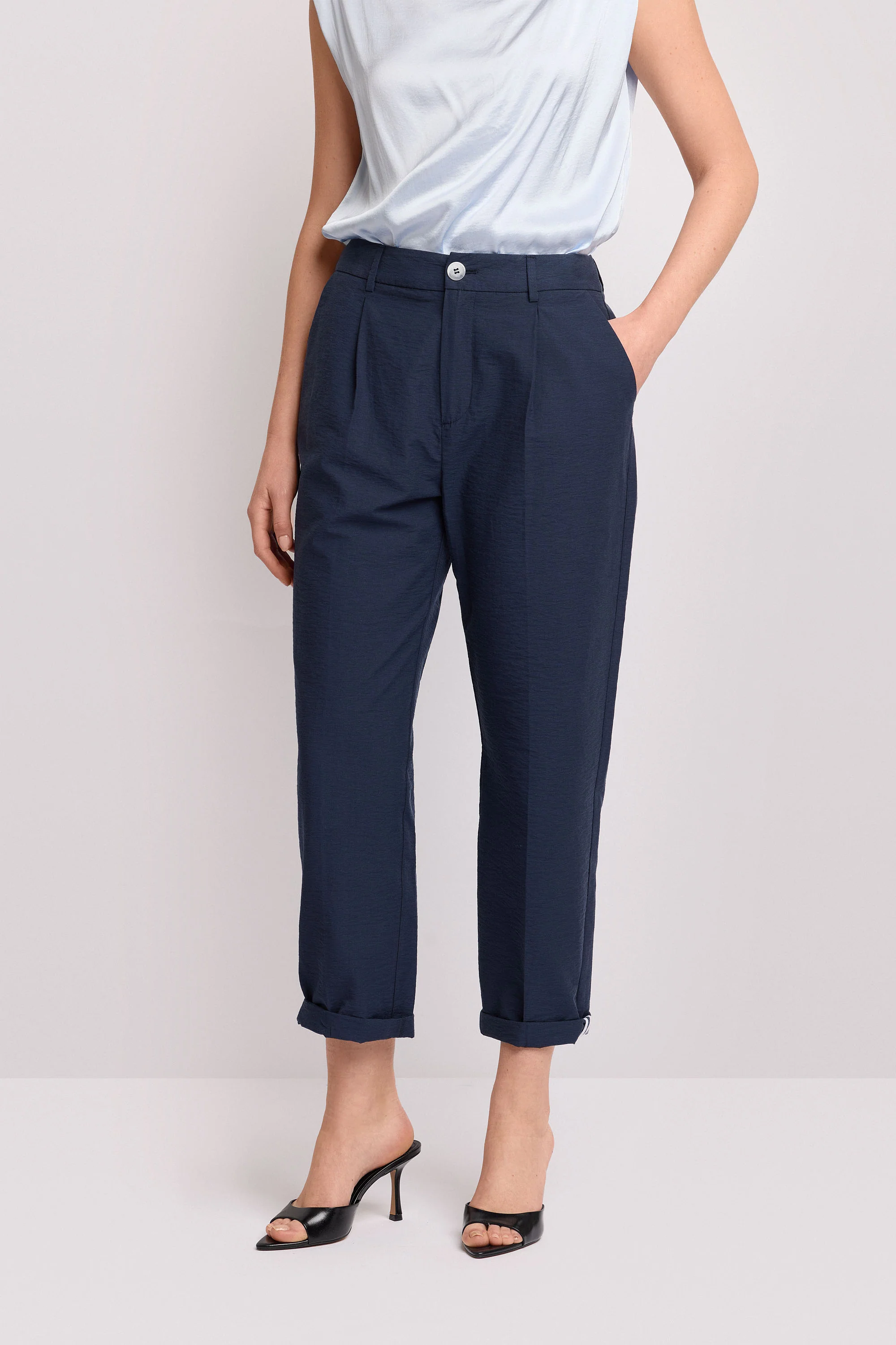 Pantaloni con risvolto - PANTALONE PAULINO
