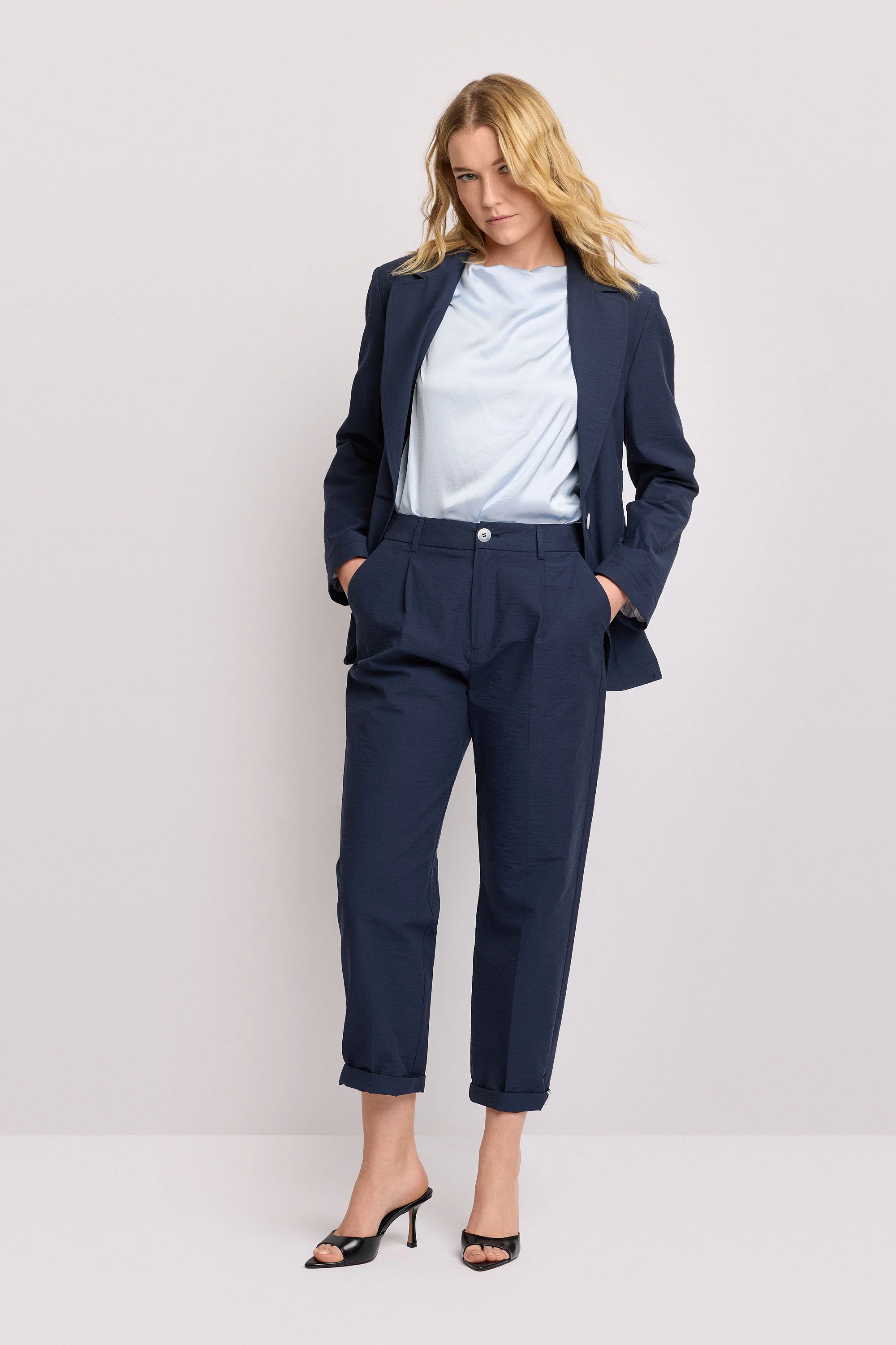 Pantaloni con risvolto - PANTALONE PAULINO - Image 2
