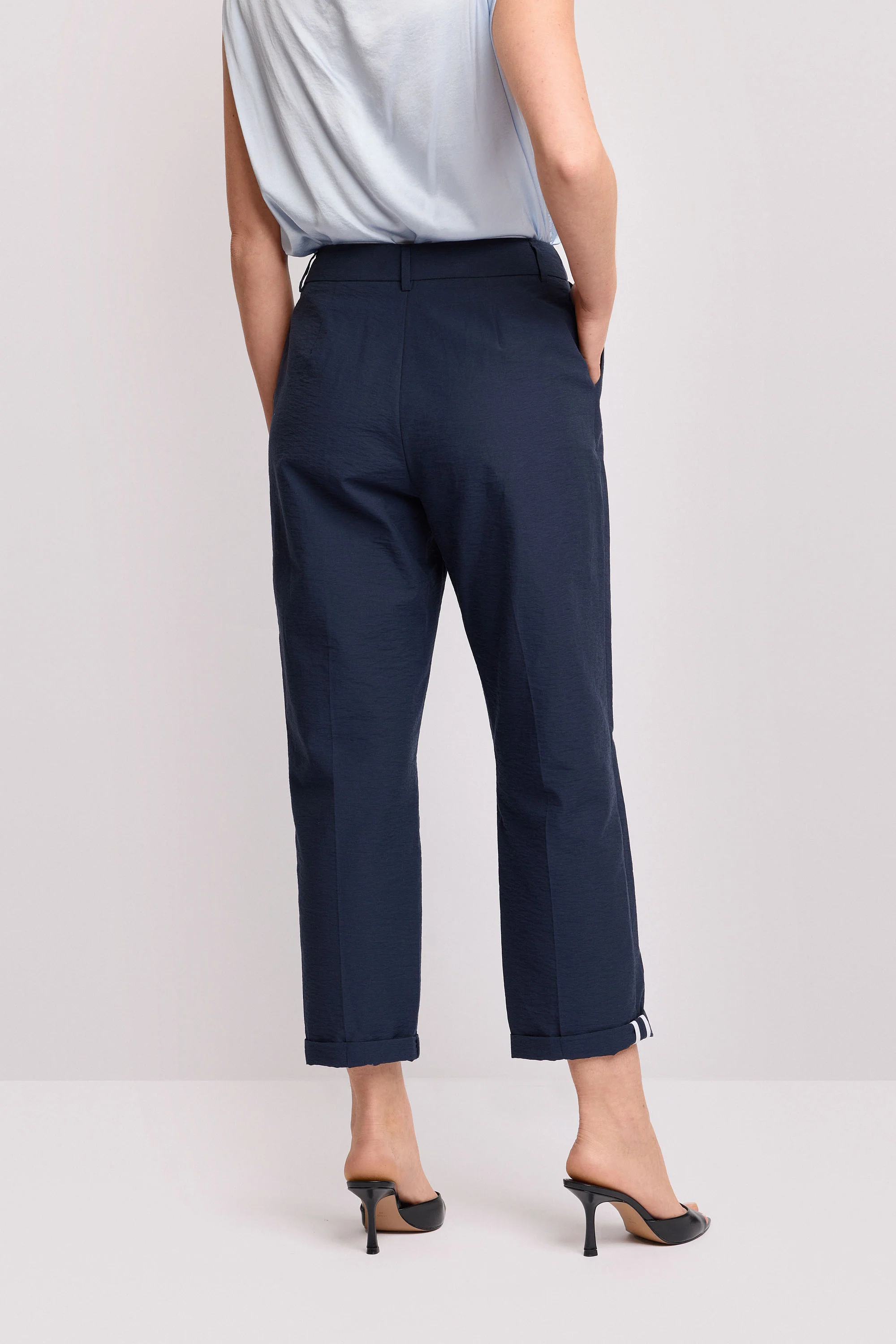 Pantaloni con risvolto - PANTALONE PAULINO - Image 3