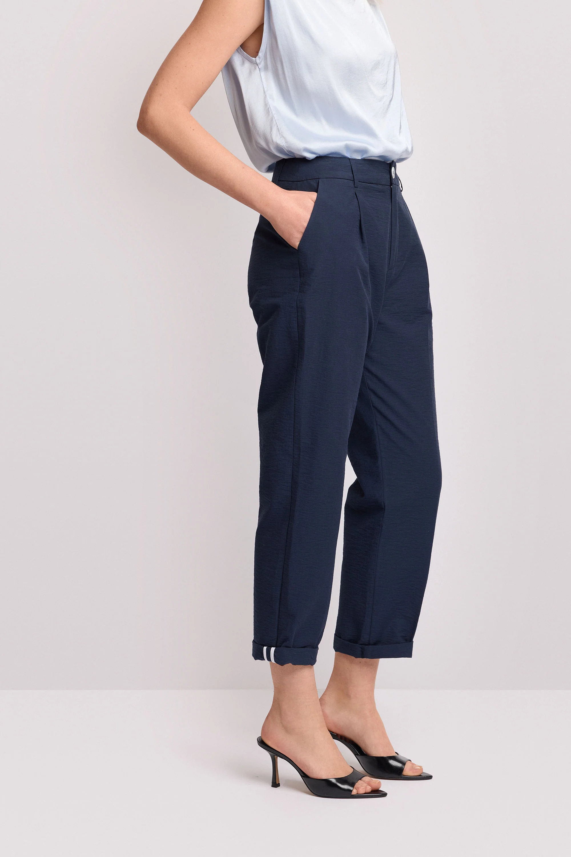 Pantaloni con risvolto - PANTALONE PAULINO - Image 4