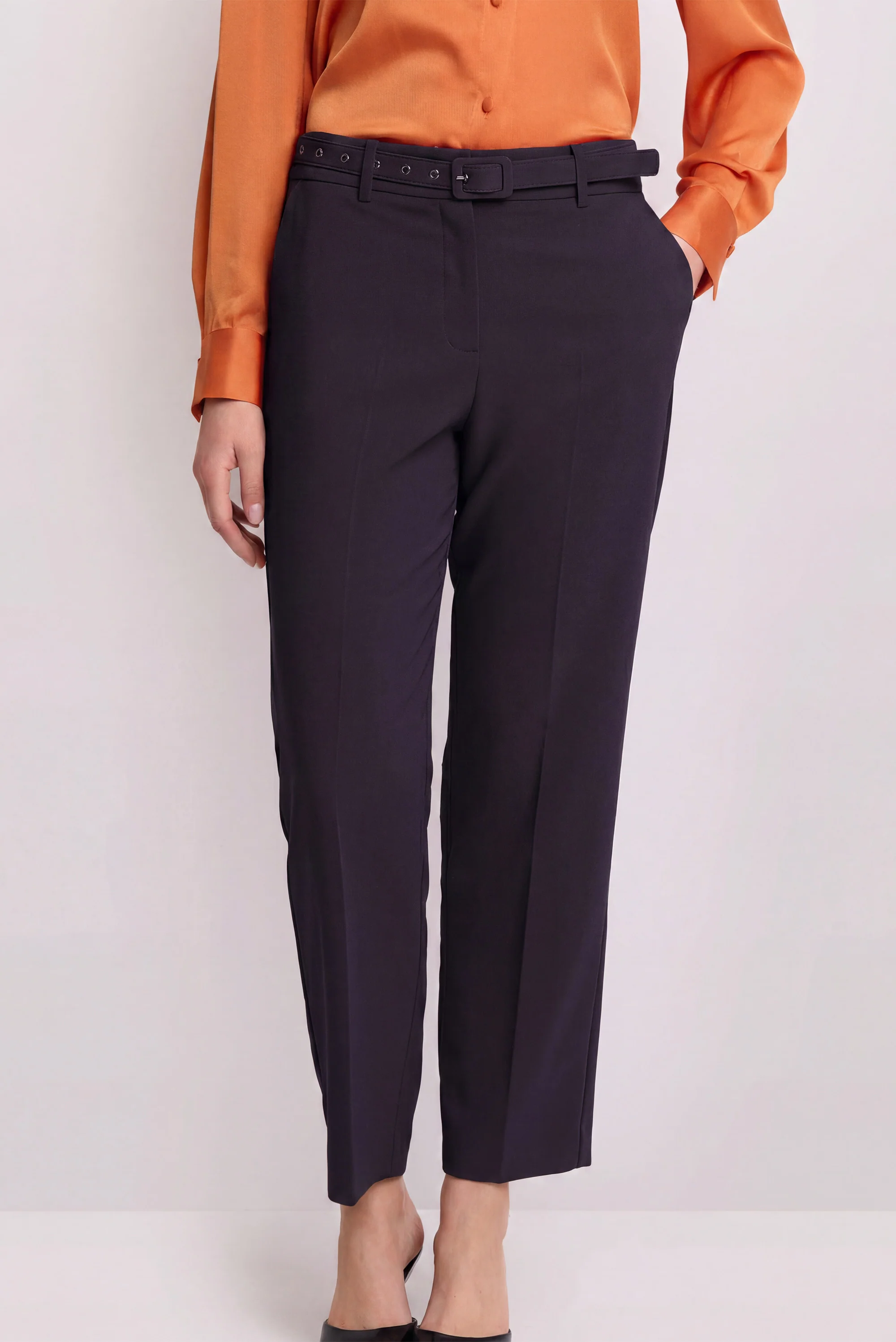 Pantaloni a sigaretta strutturati - PANTALONE TATY - Image 6