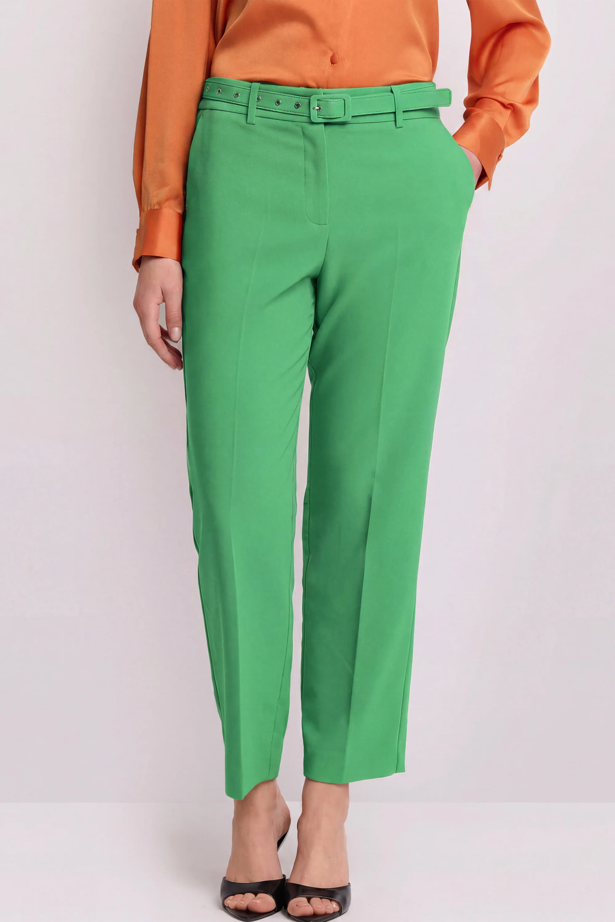 Pantaloni a sigaretta strutturati - PANTALONE TATY - Image 7