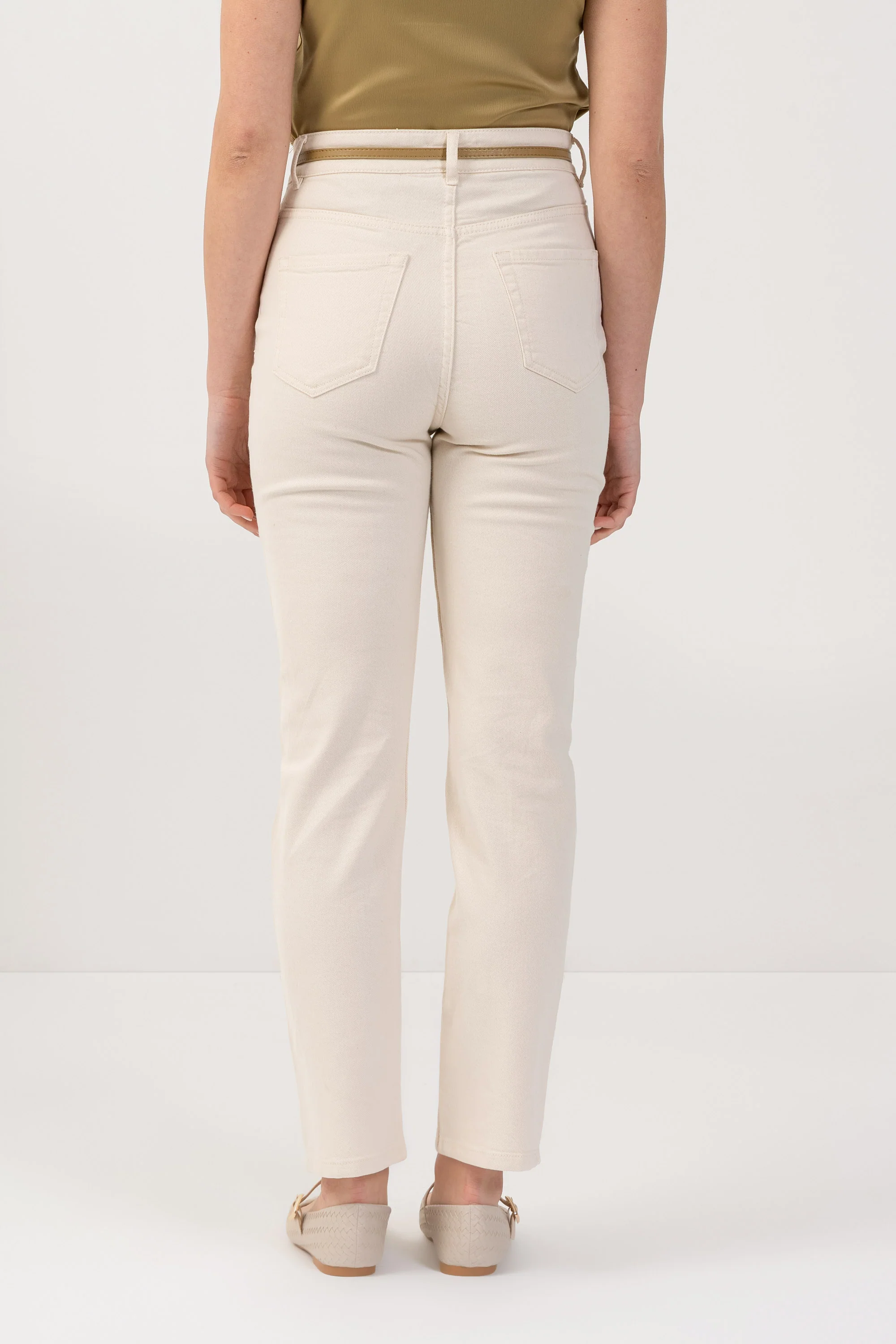Pantaloni slim fit - PANTALONE COLOR VESORX - Image 4