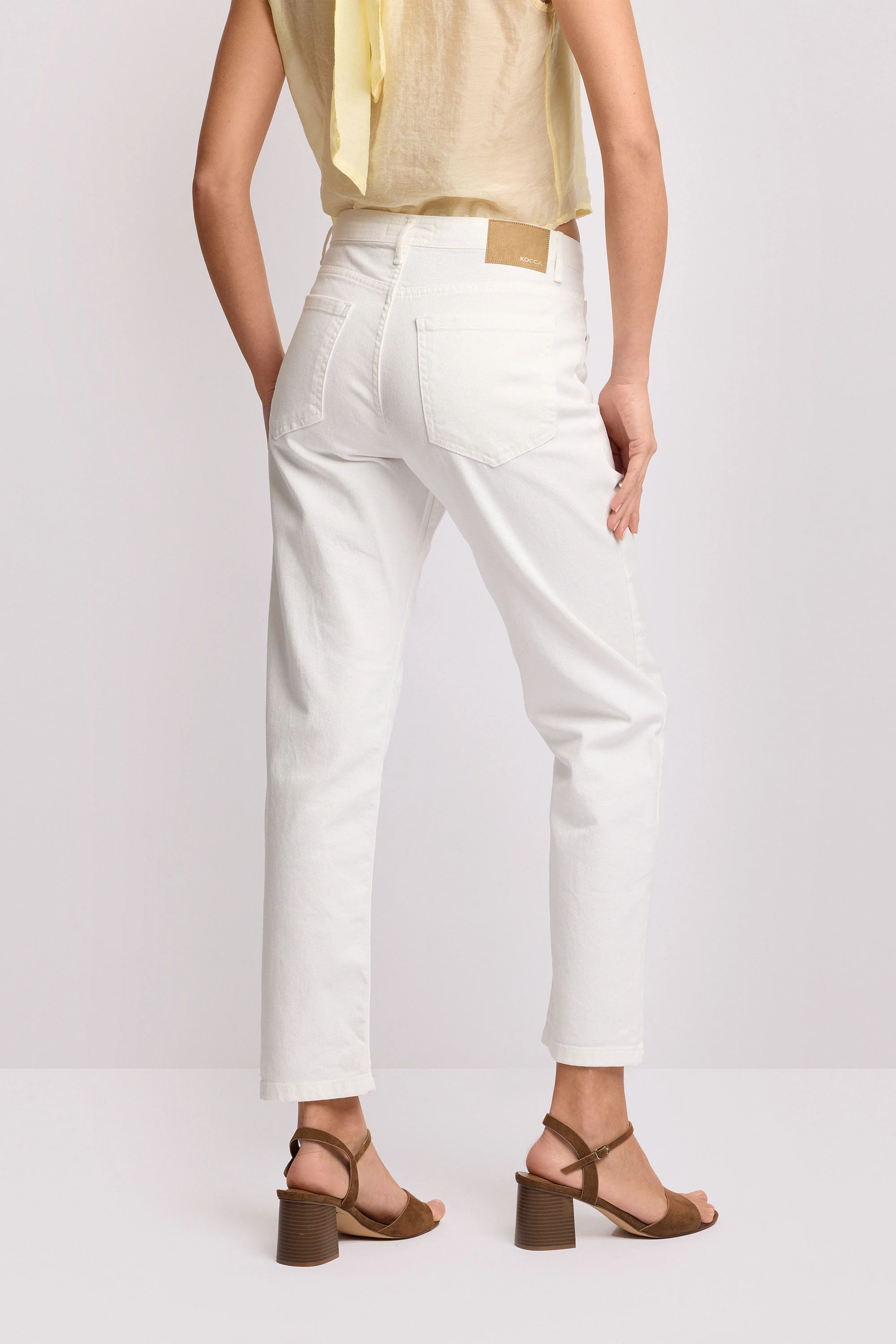 Pantaloni slim fit - PANTALONE COLOR GRANT - Image 3