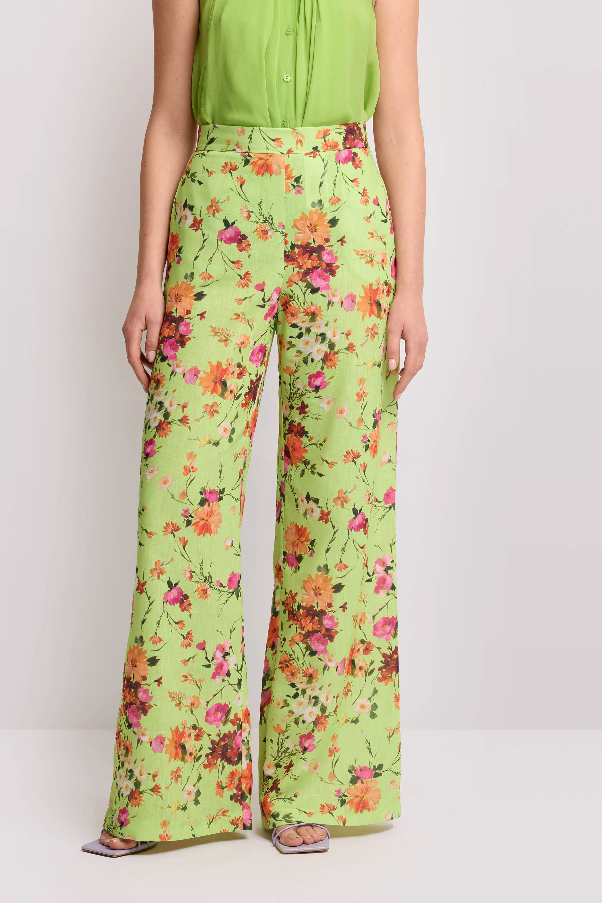 Pantaloni con stampa floreale - Pantalone DEVDAS