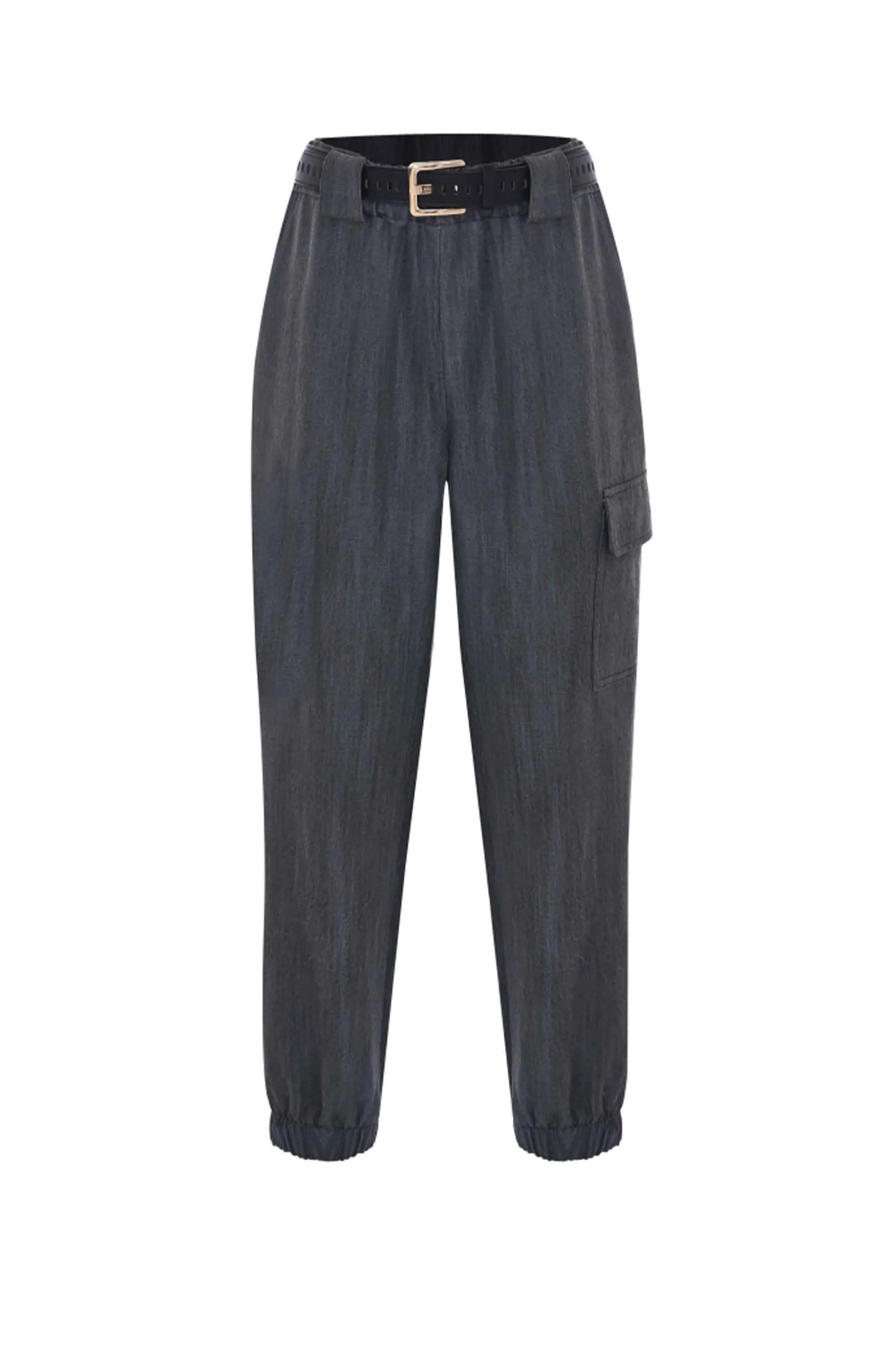 Pantaloni in stile parachute con tasca - Pantaloni Benilde - Image 5