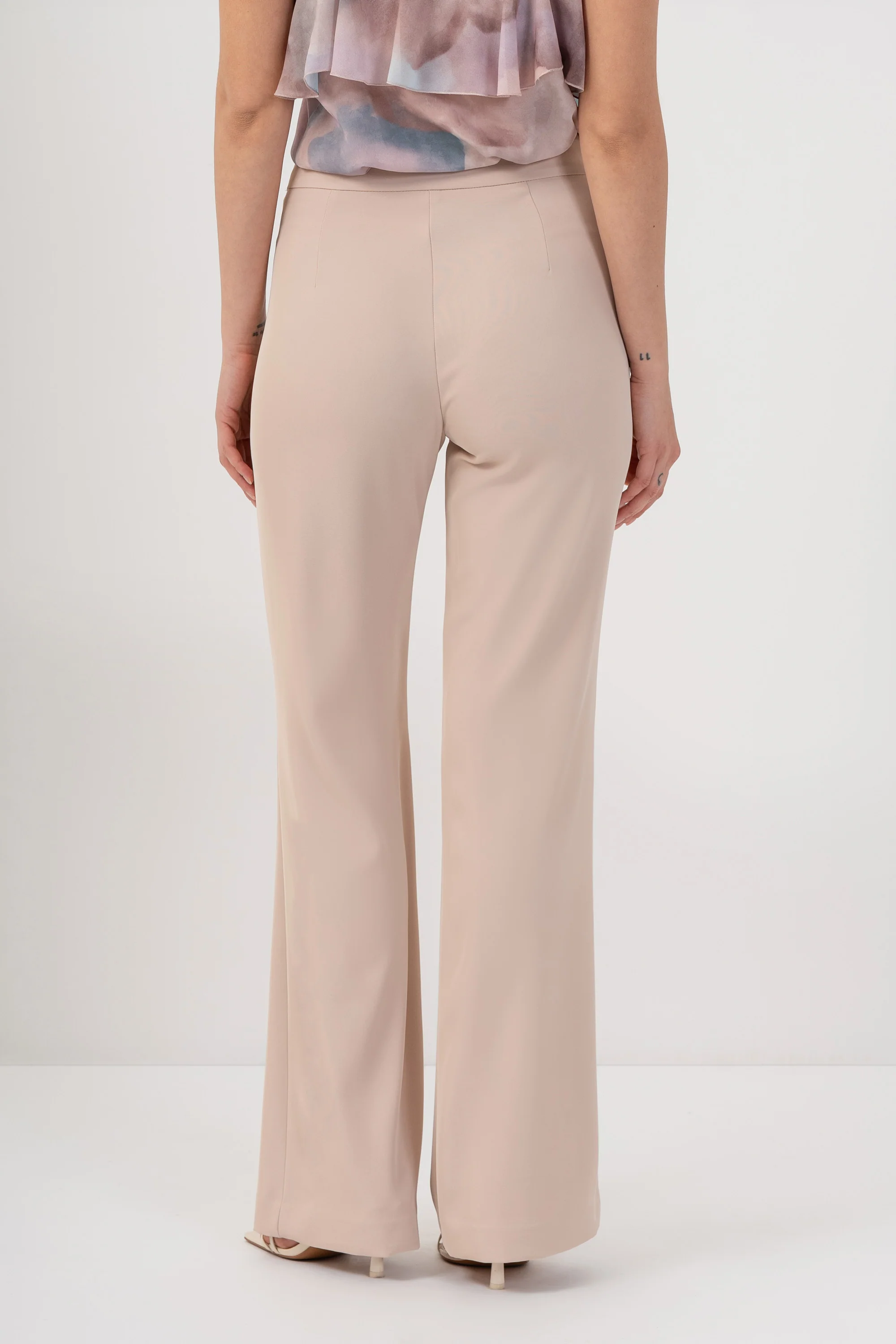 Pantaloni straight con fiocco in vita - PANTALONE FASHION ASDAEX - Image 4