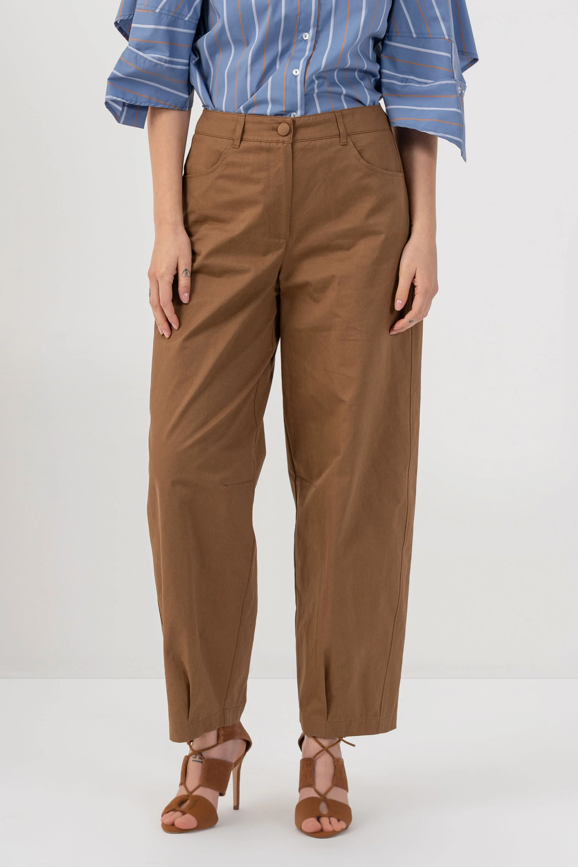 Pantaloni taglio balloon - PANTALONE FASHION LEINUX