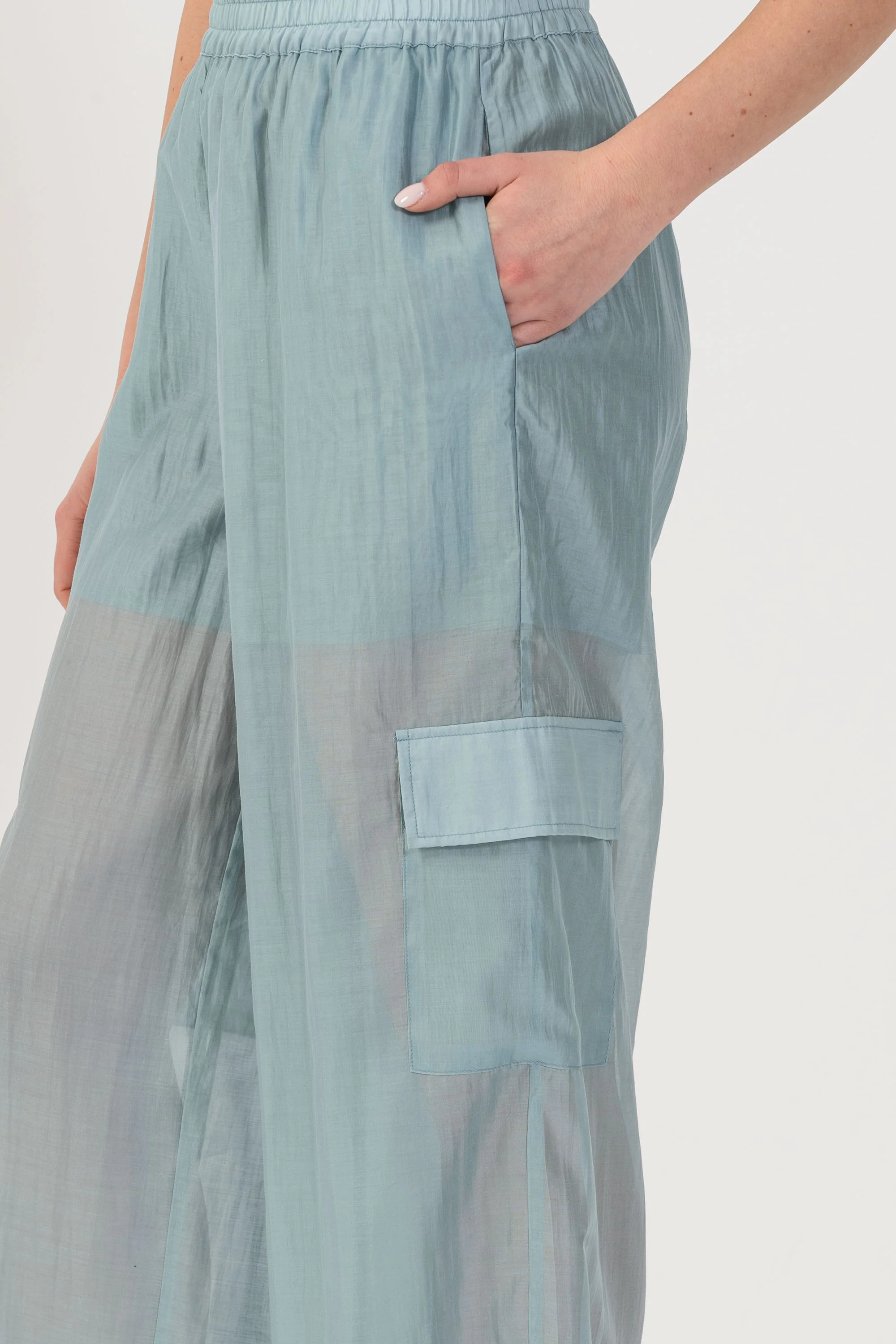 Pantaloni in tessuto leggero - PANTALONE FASHION PAMIX - Image 7