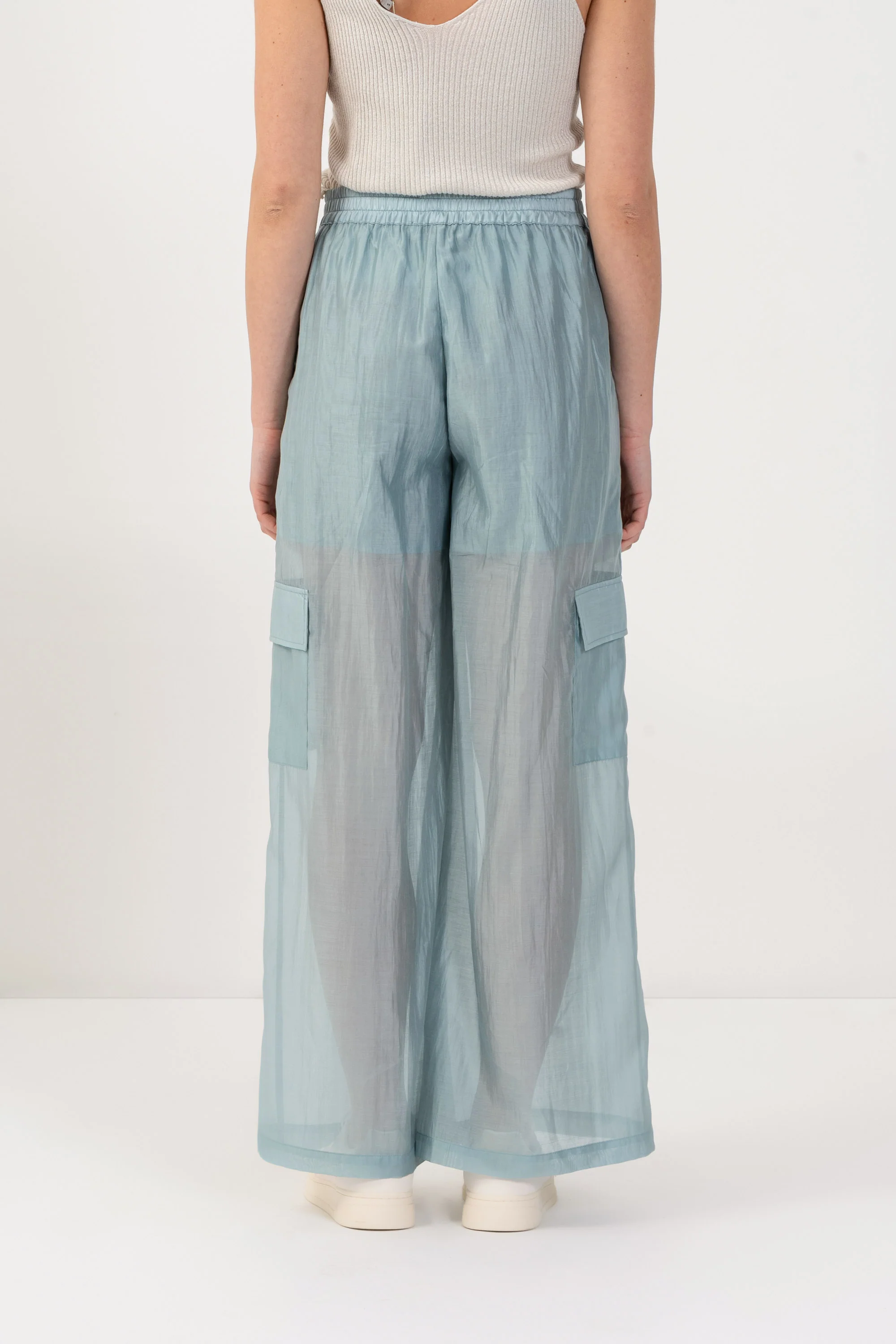 Pantaloni in tessuto leggero - PANTALONE FASHION PAMIX - Image 8