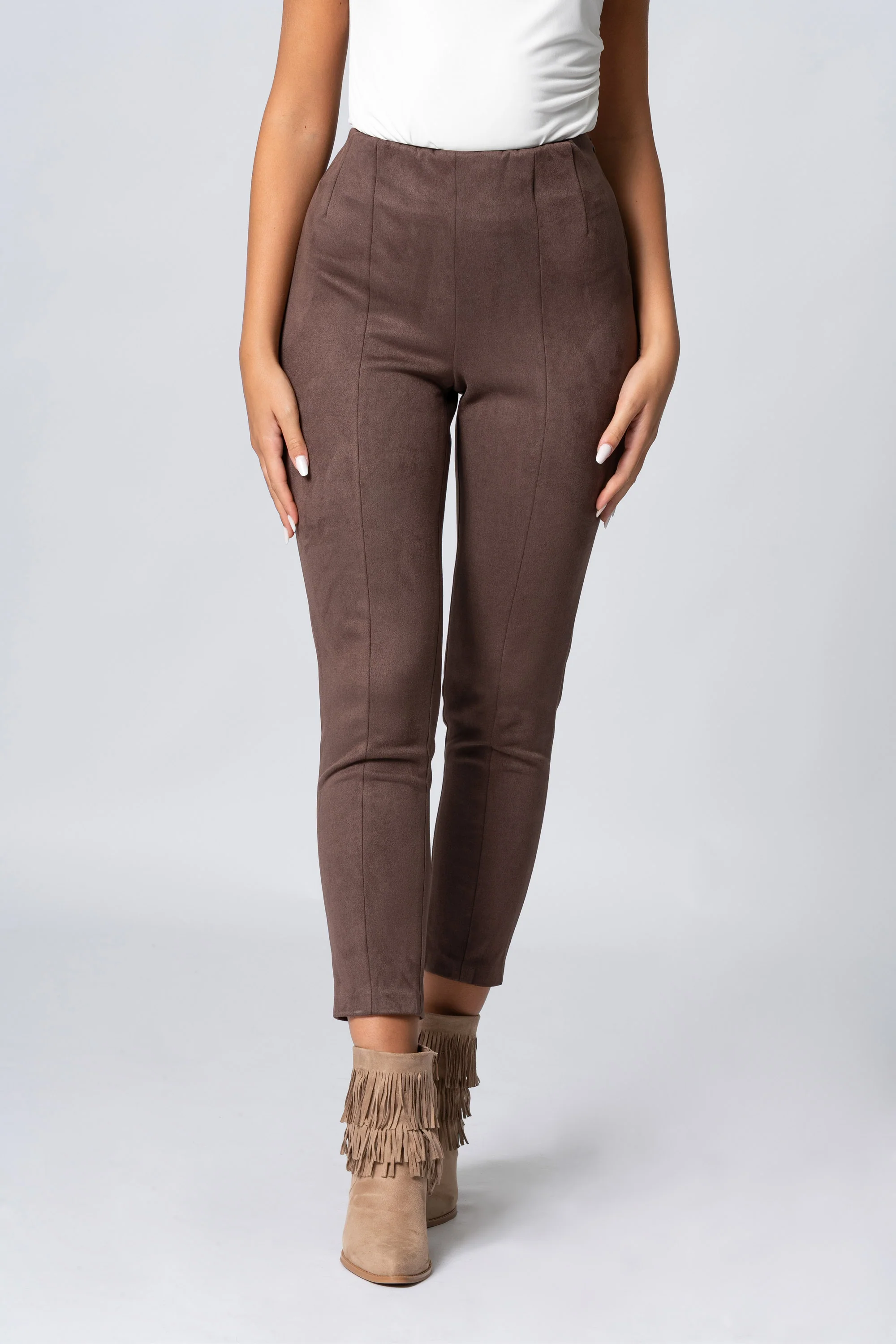 Pantaloni a vita alta - Pantalone Fashion ARALANAX - Image 5
