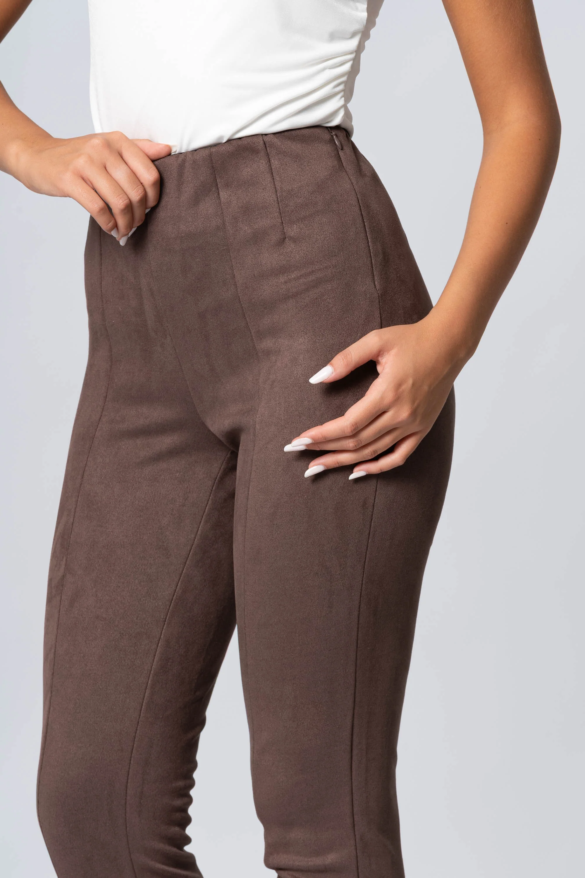 Pantaloni a vita alta - Pantalone Fashion ARALANAX - Image 7