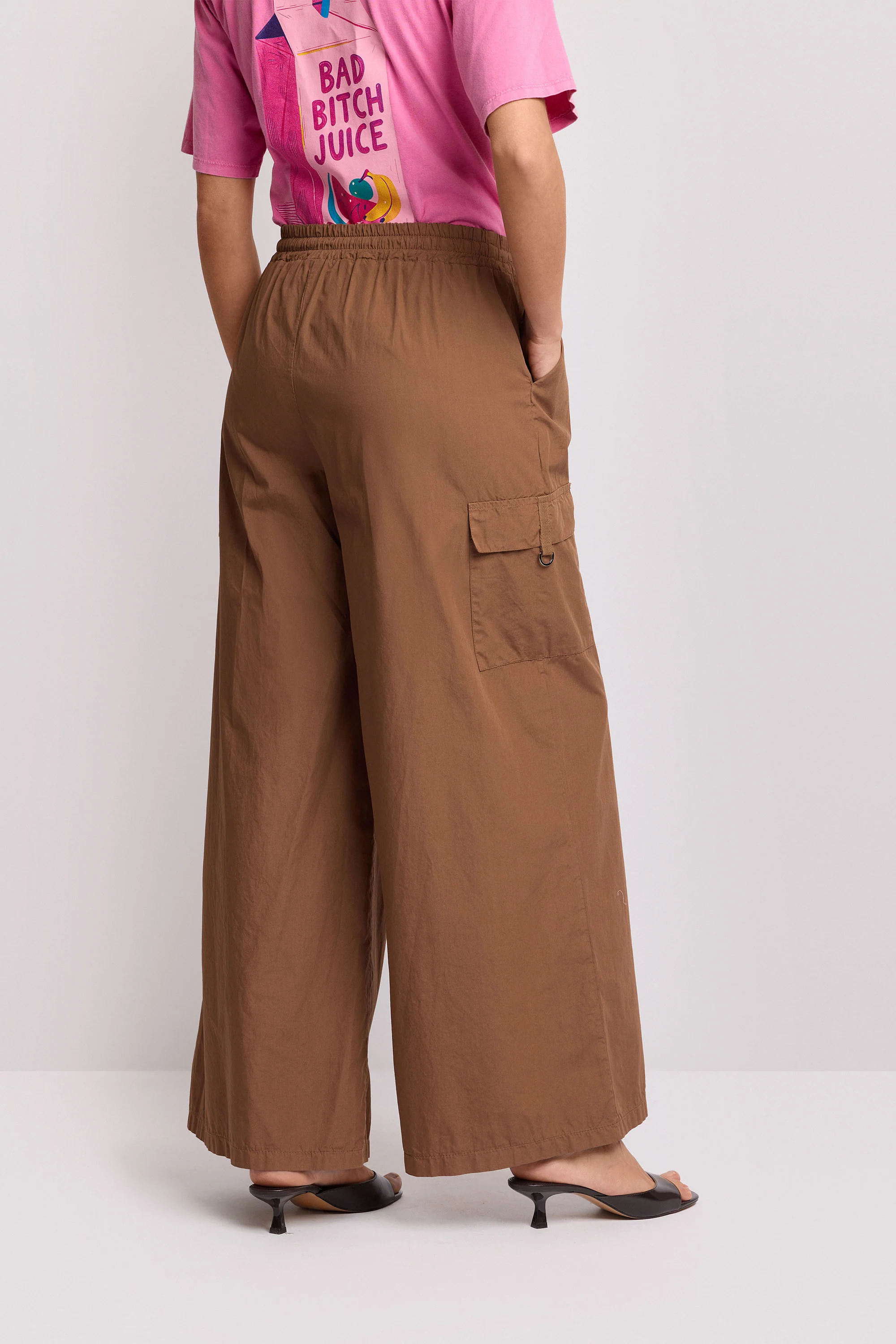 Pantaloni wide leg con tasche - Pantalone ISAAK - Image 3