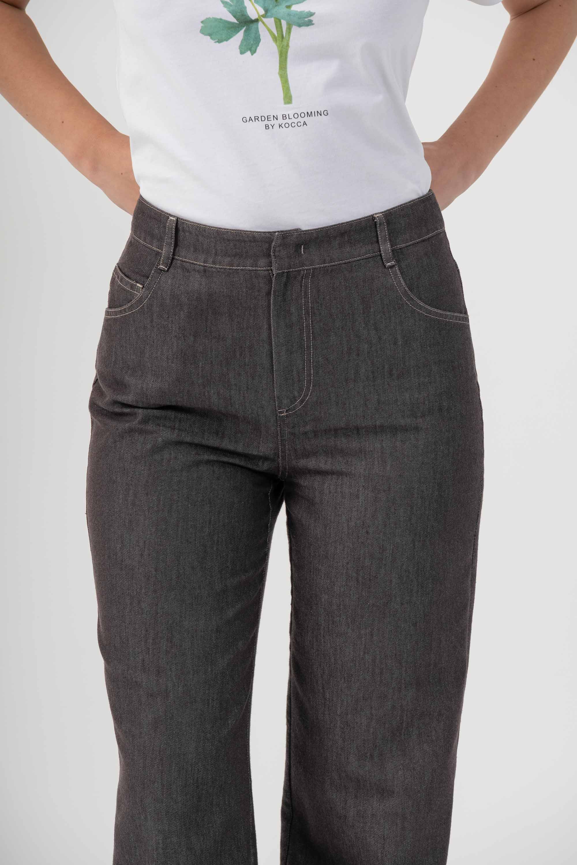Pantaloni wide leg a vita alta - PANTALONE FASHION KURIX - Image 3