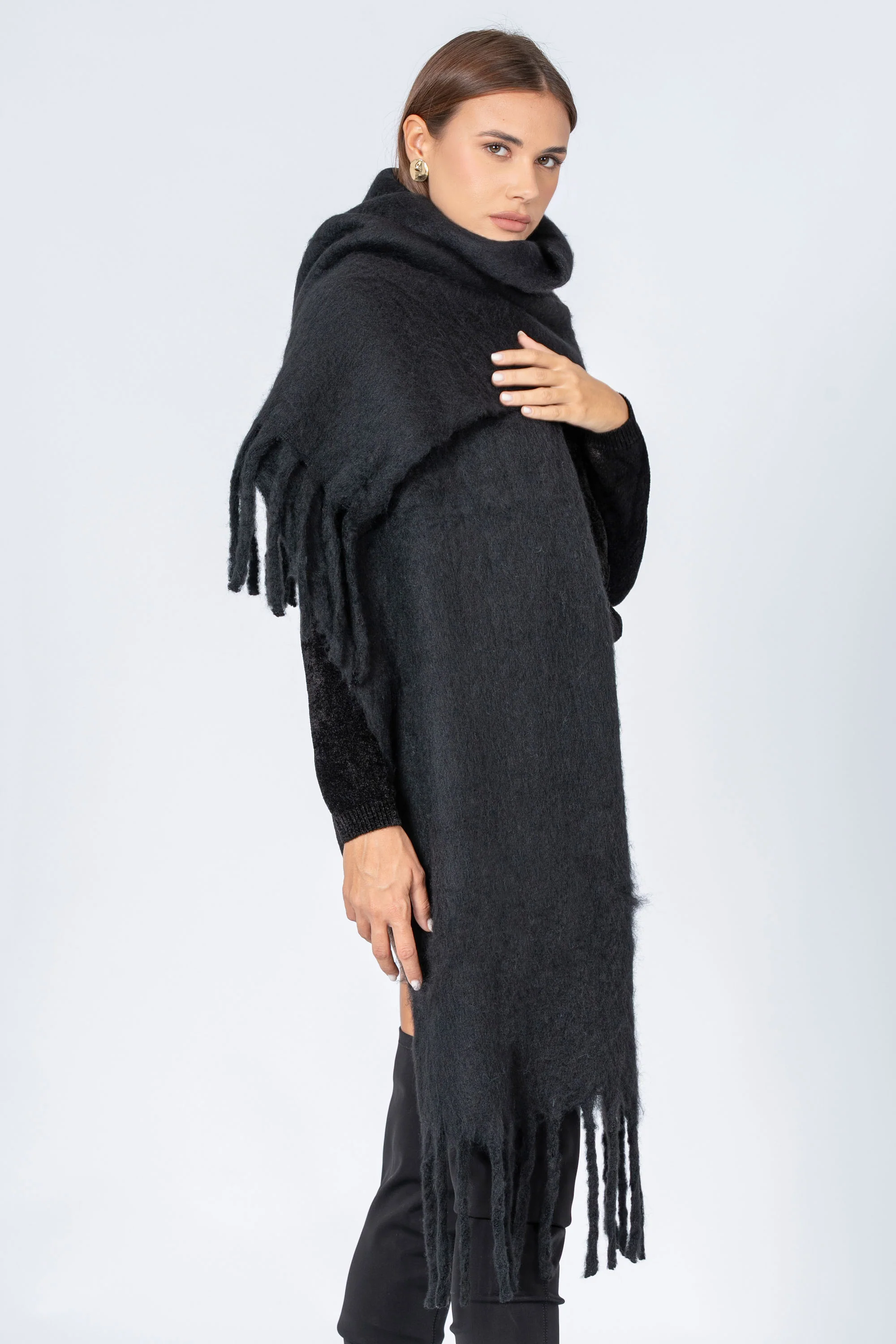 Sciarpa con frange - SCIARPA TESTAX - Image 12