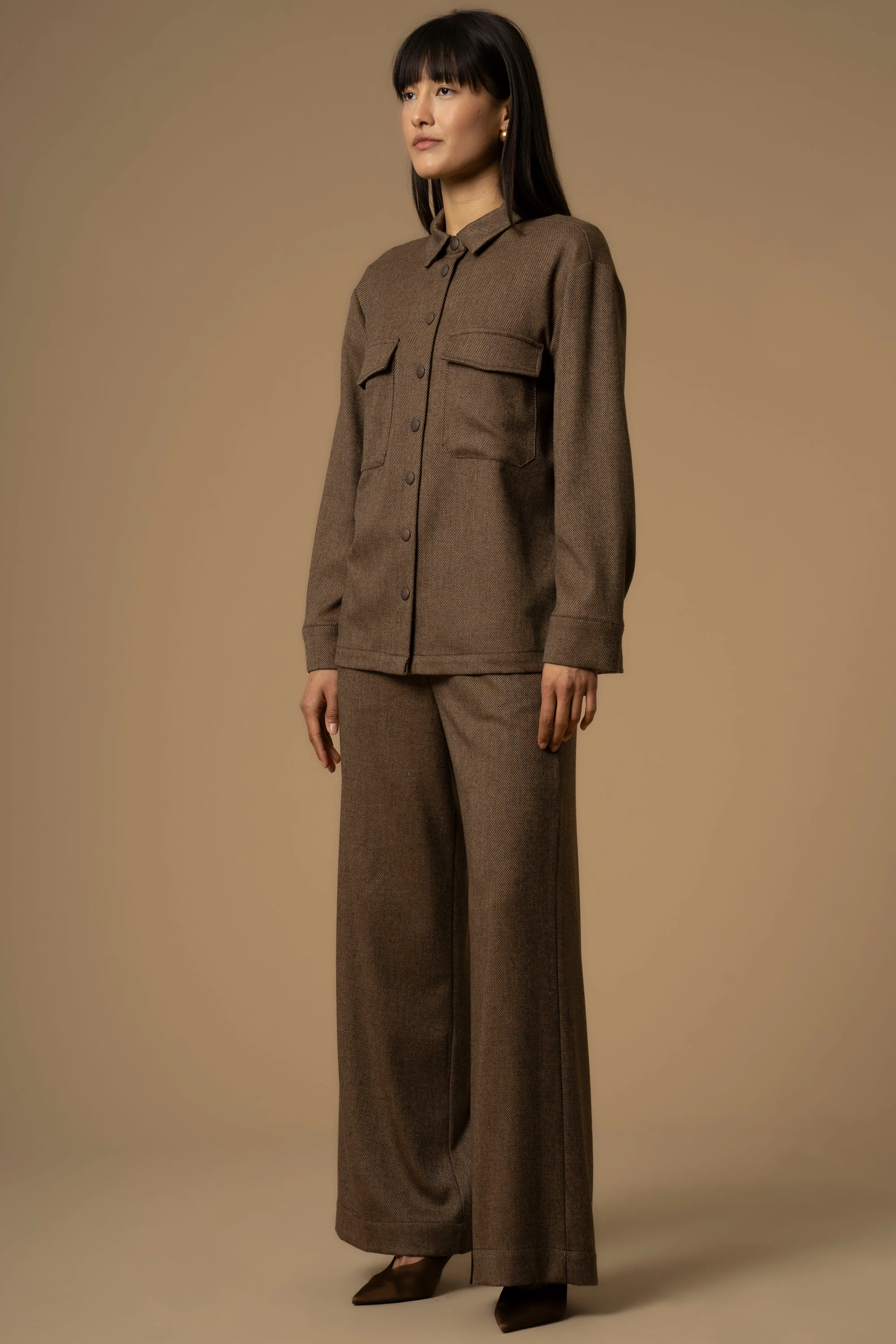 Set camicia e pantaloni flare - Set Camicia-Pantaloni Augusto - Image 2
