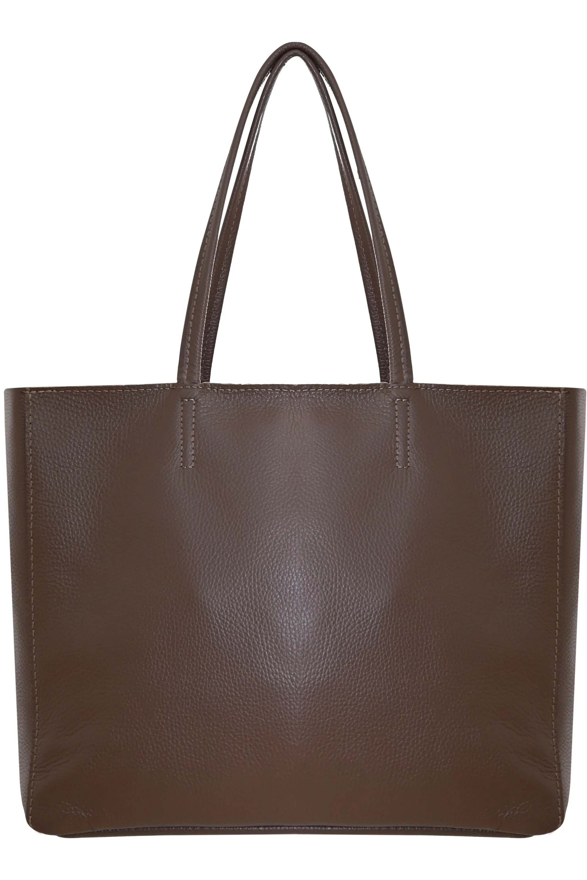 Shopper orizzontale in pelle - Borsa AYOKX - Image 3