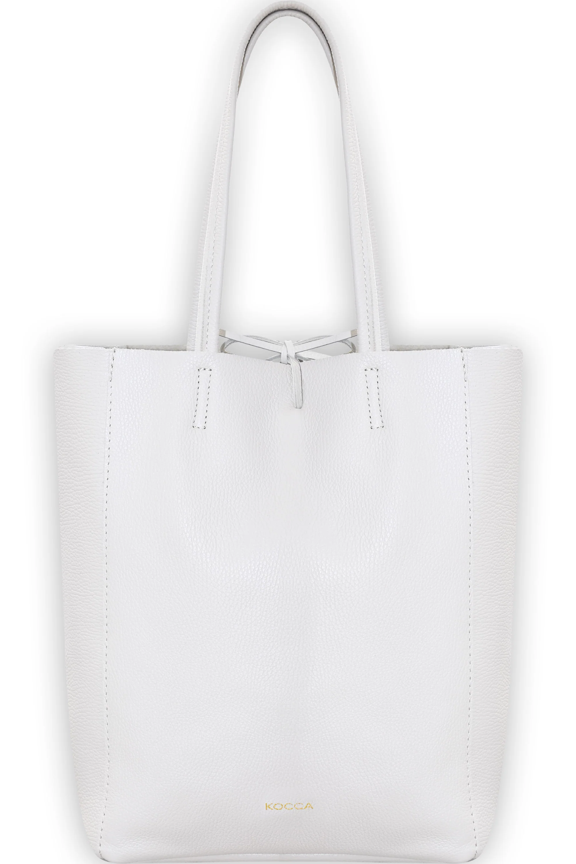 Shopper verticale in pelle - Borsa AYOLAX - Image 4