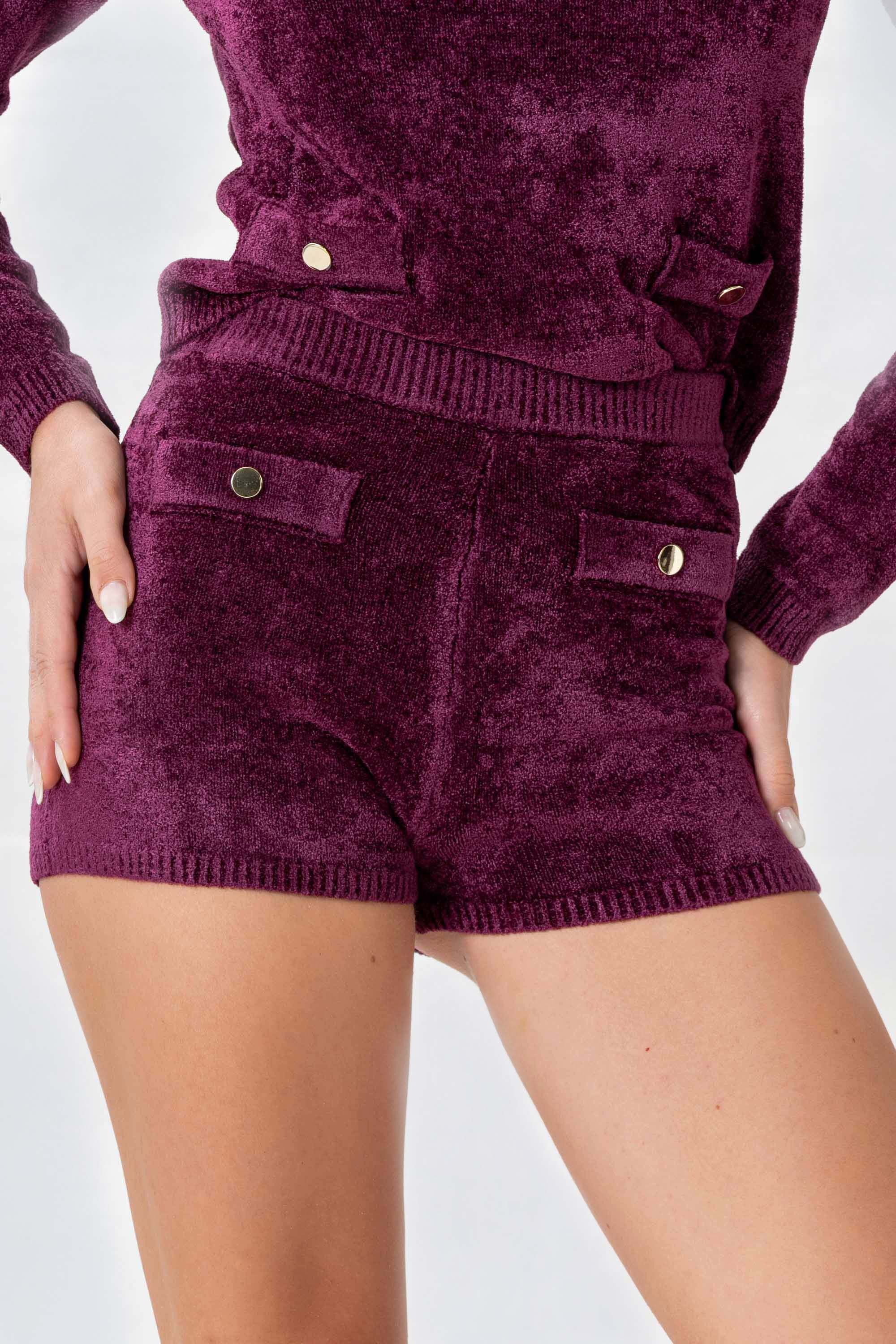 Shorts con bottoni dorati - SHORT JEMINOX - Image 3