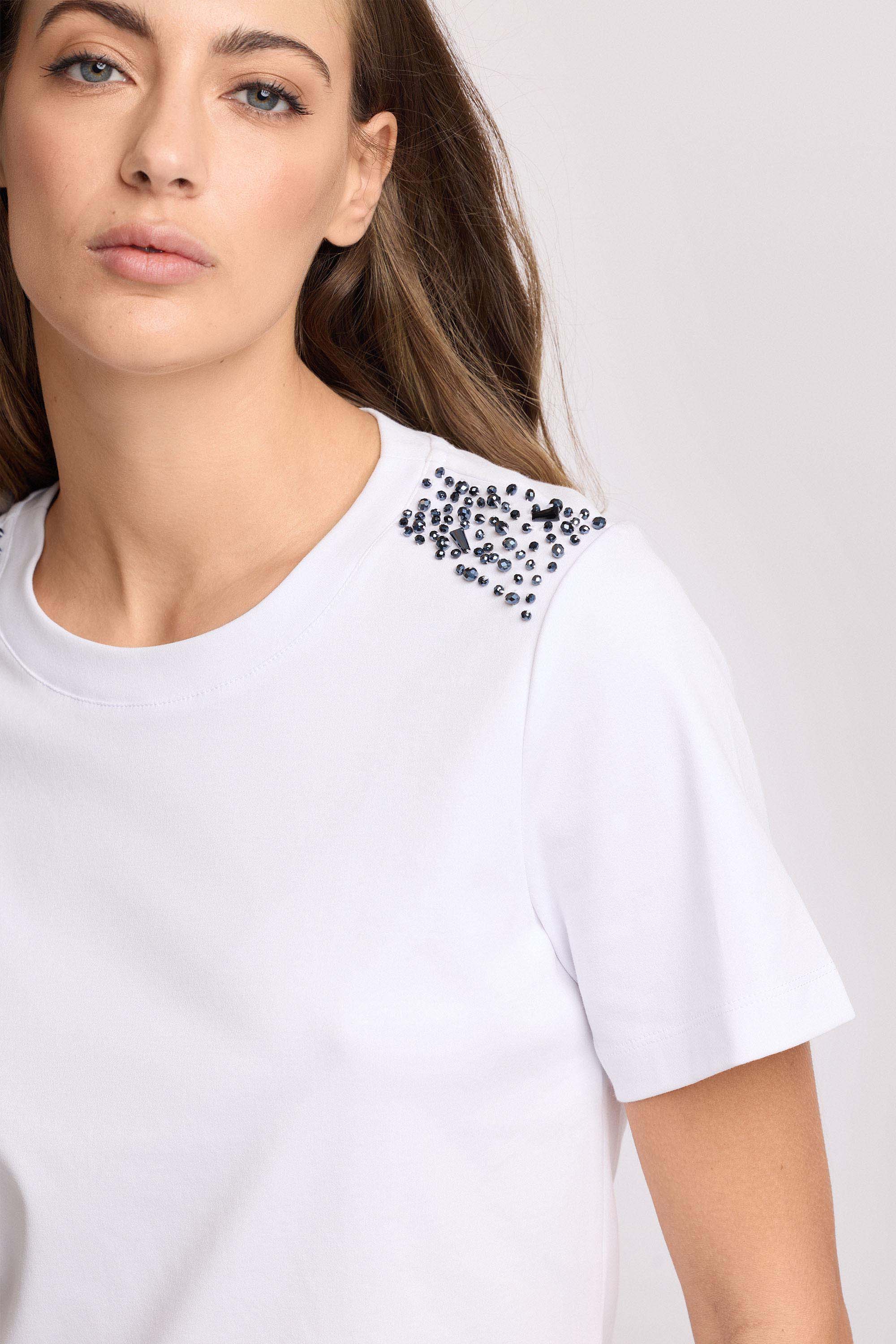 T-shirt con applicazioni gioiello - T-SHIRT M/M MARIACRISTINA - Image 4