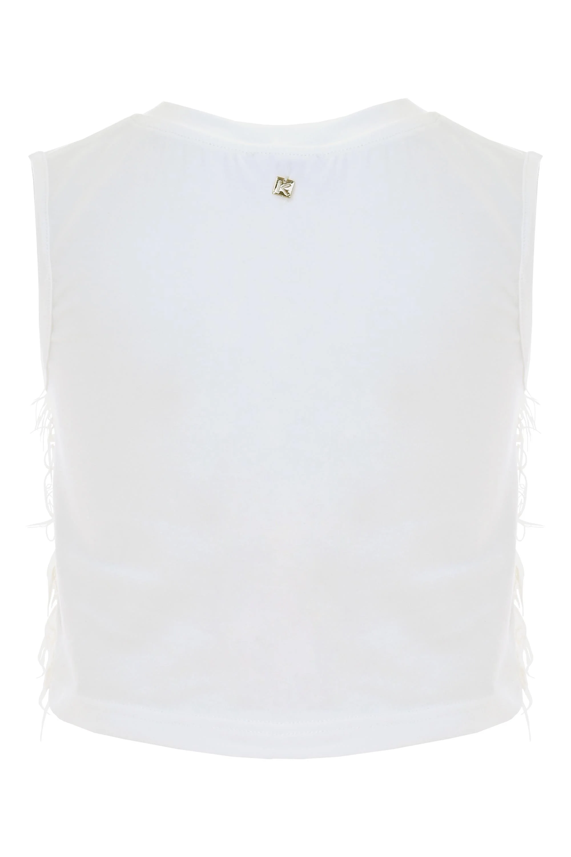 T-shirt con dettagli in tessuto e lurex - T SHIRT SM NEAL - Image 2