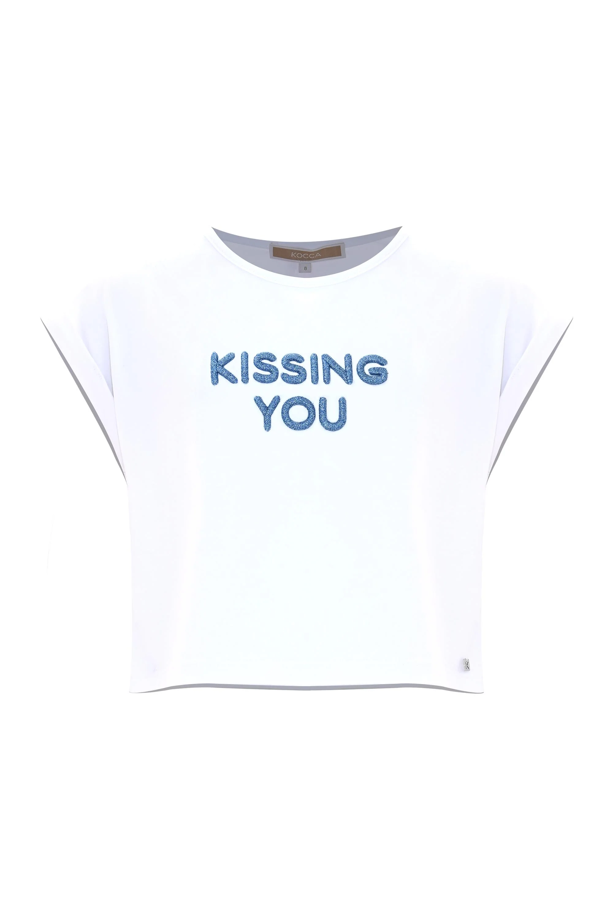 T-shirt con dettaglio lettering in filato lurex - T SHIRT M/M LESLI