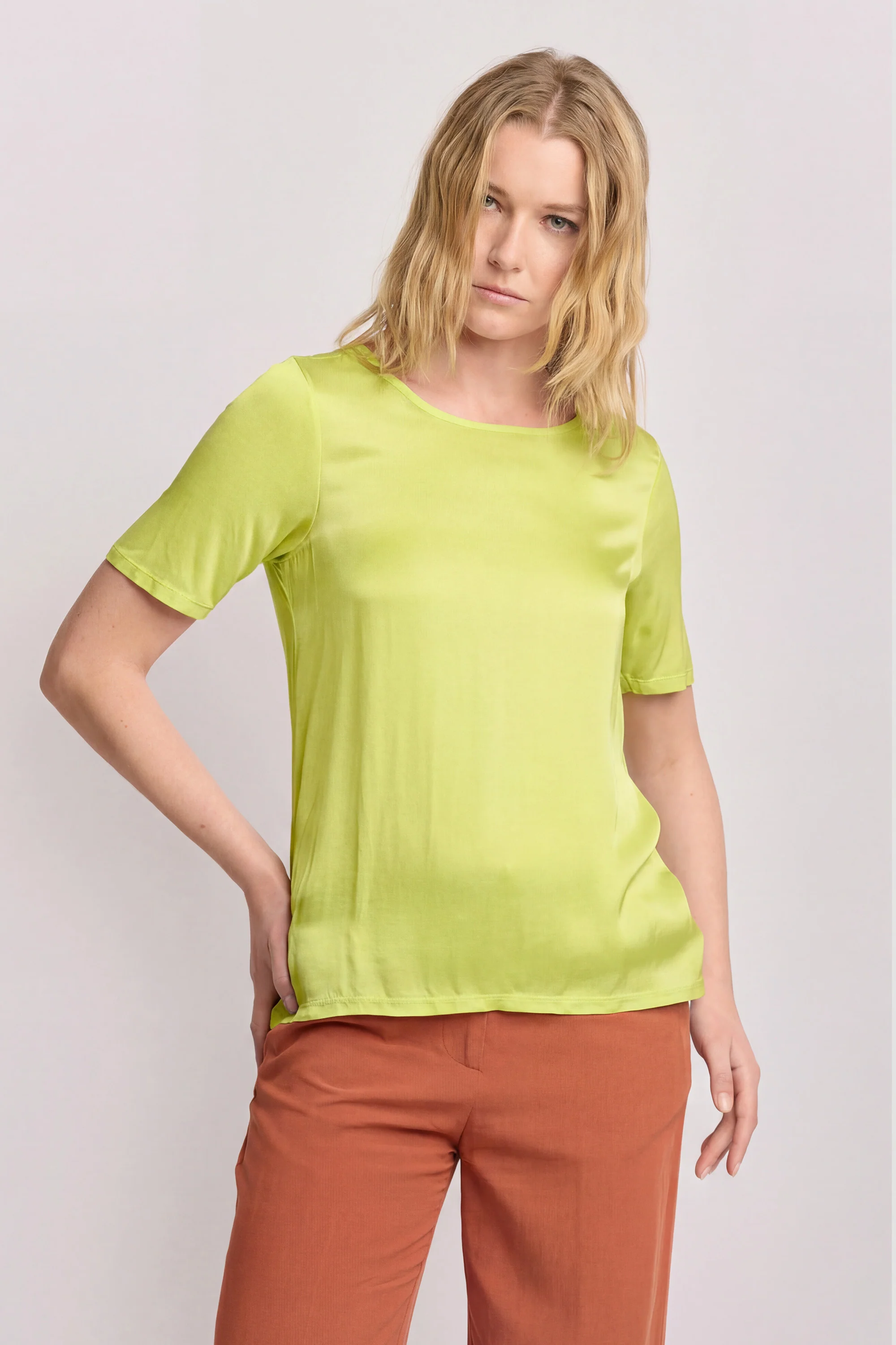 T-shirt minimal in viscosa - T-SHIRT M/M KEADDA - Image 7