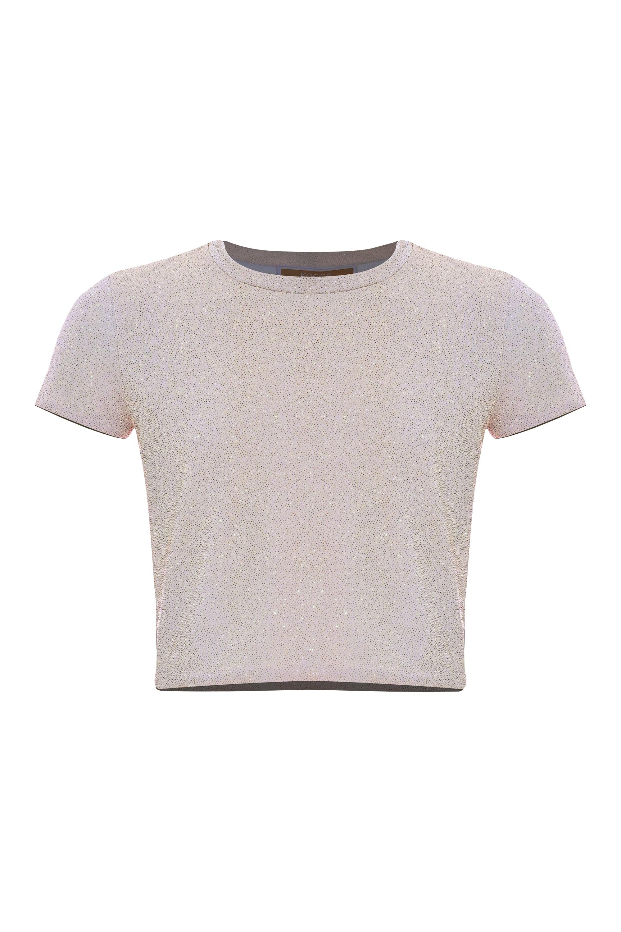 T-shirt con pietre dorate - T SHIRT M/M UTILDE