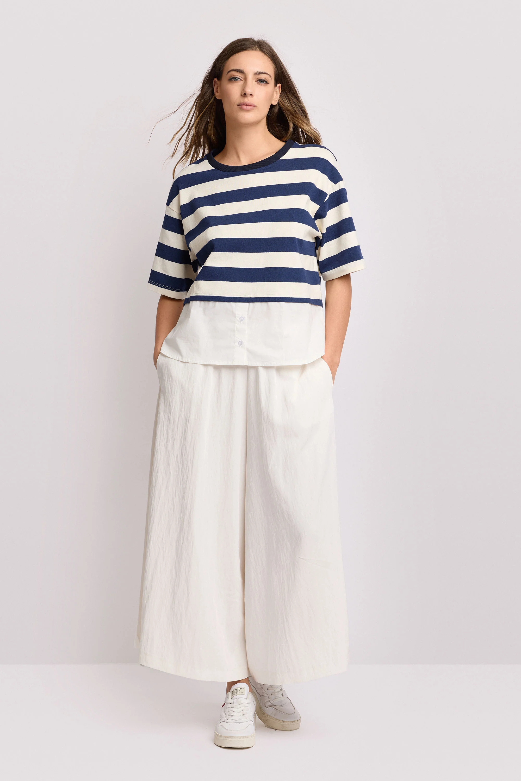 T-shirt a righe effetto layering - T-Shirt M/L ALBAN - Image 2