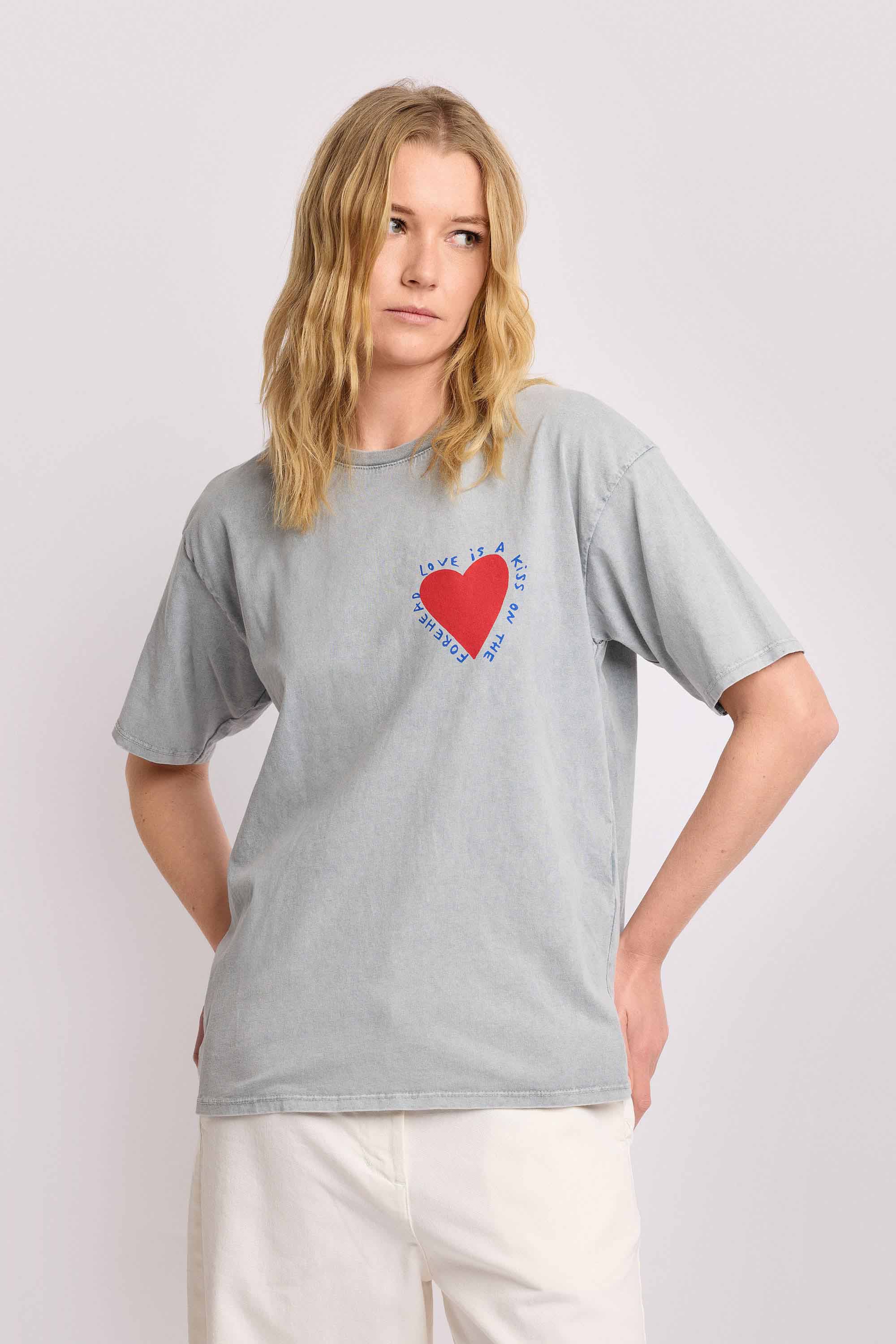 T-shirt con stampa a cuore - T-Shirt M/M IRINO