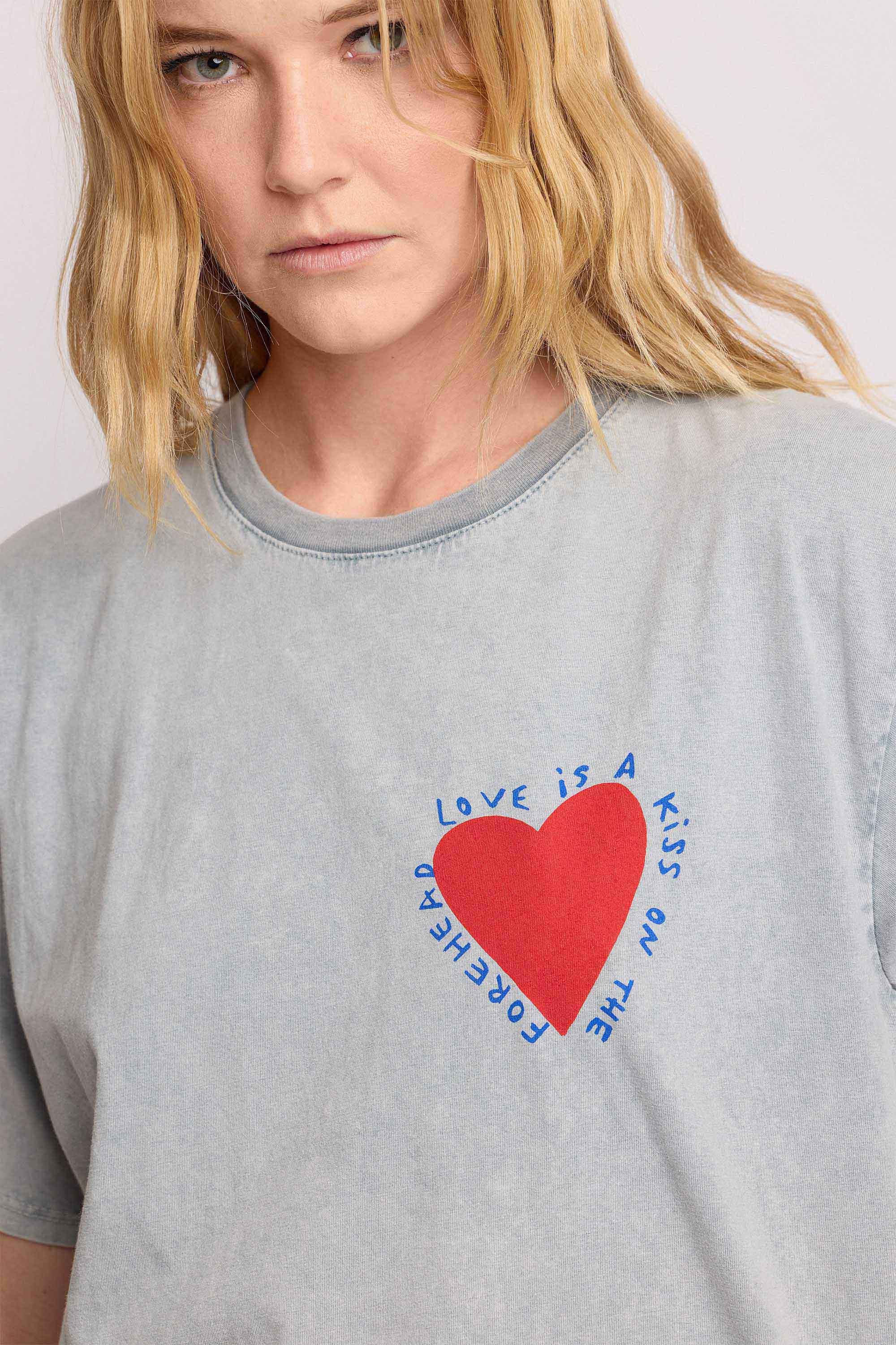 T-shirt con stampa a cuore - T-Shirt M/M IRINO - Image 4