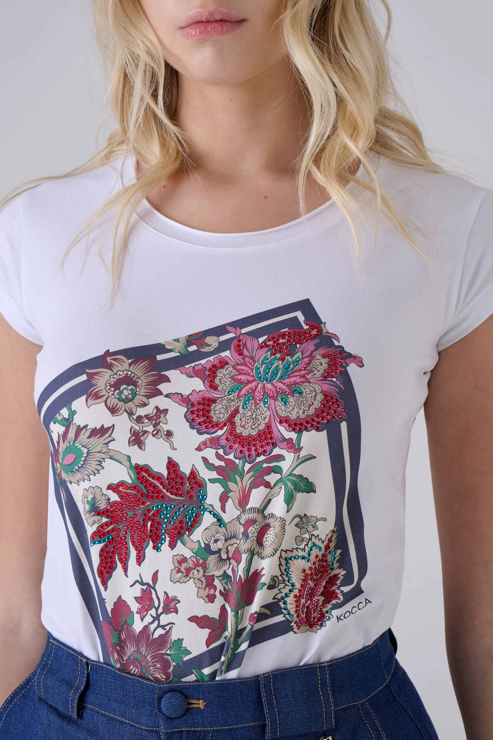 T-shirt stampa floreale - T SHIRT M/M FELICITIASX - Image 2