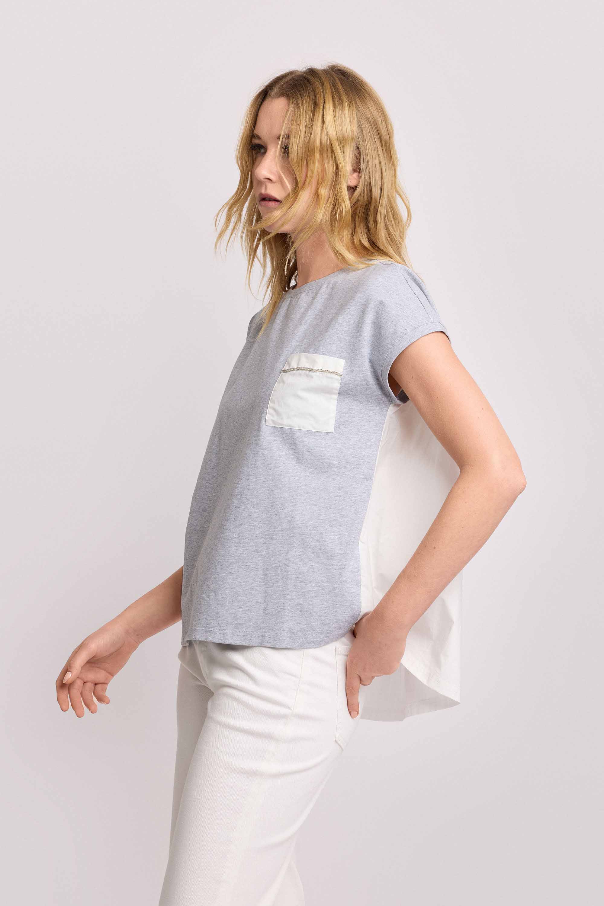 T-shirt con taschino - T-SHIRT M/M FELICISSIMA - Image 4