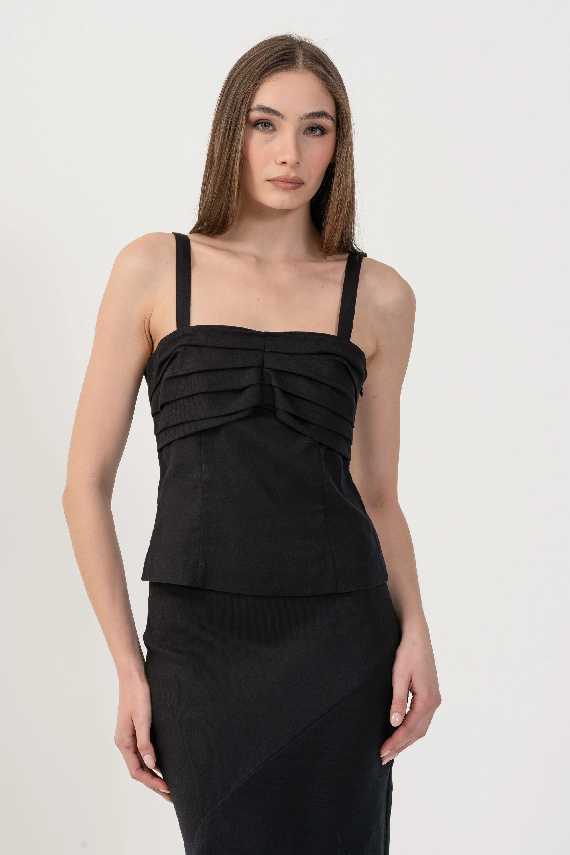 Top con arricciatura - TOP YURIX