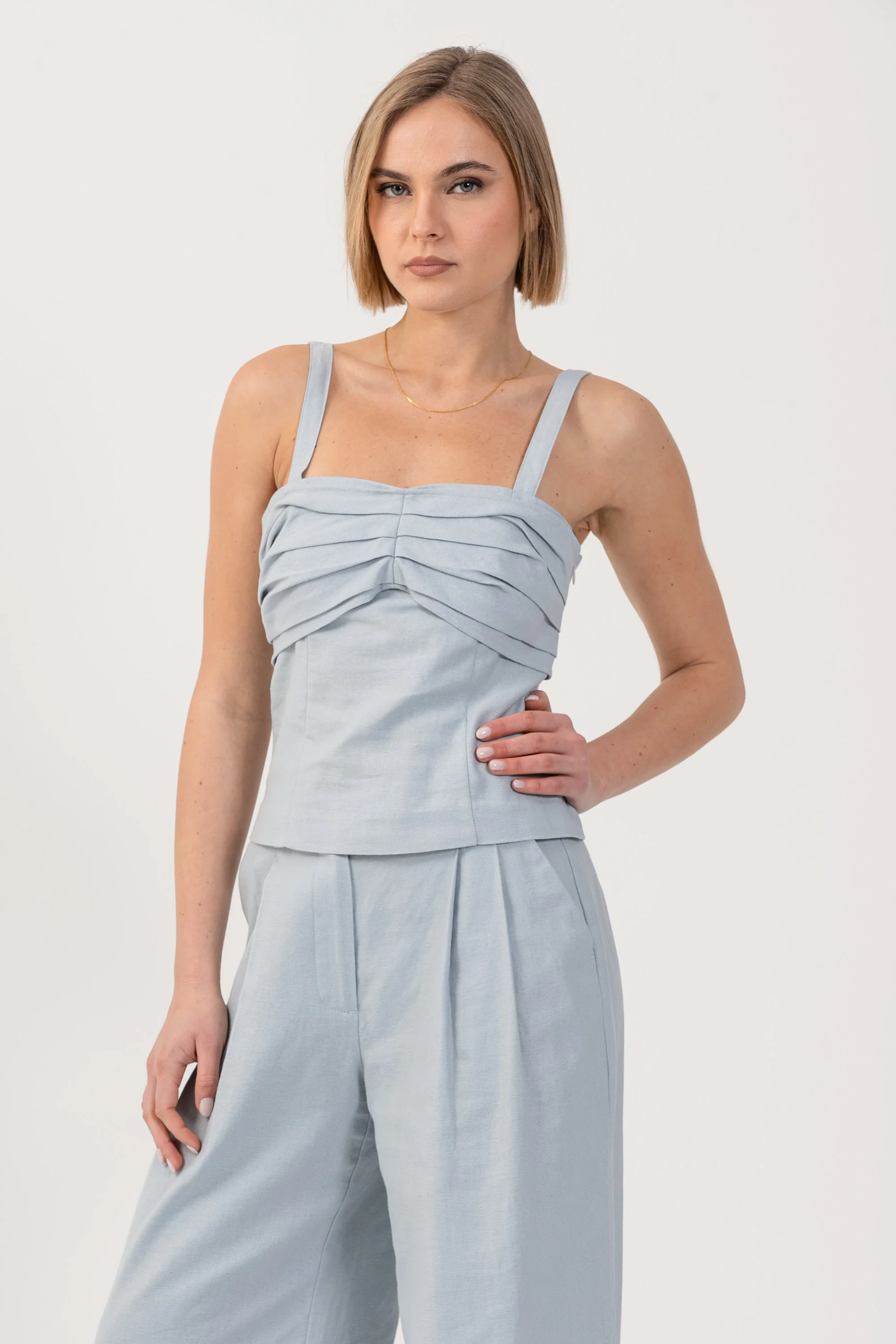 Top con arricciatura - TOP YURIX - Image 5