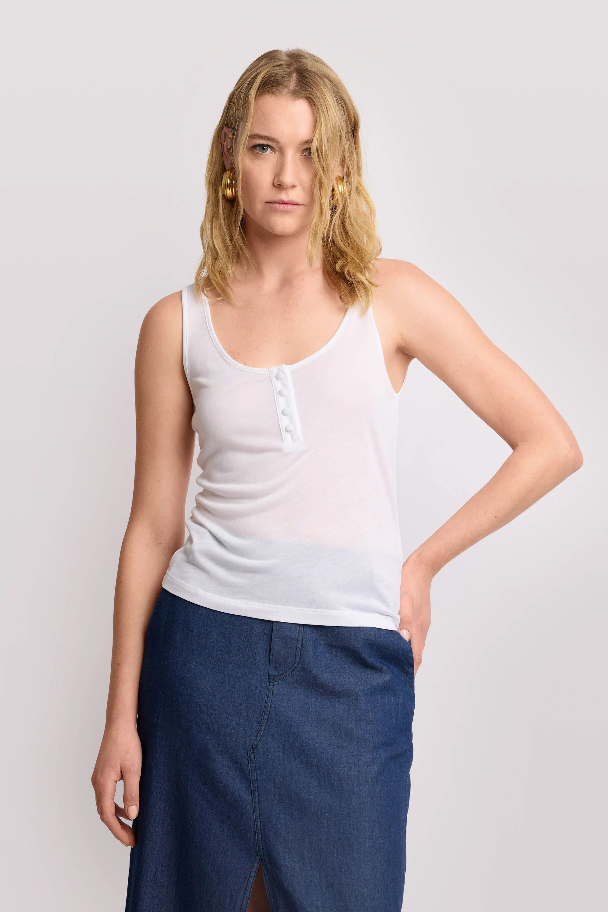 Top con bottoni - Top FLAVIOUS