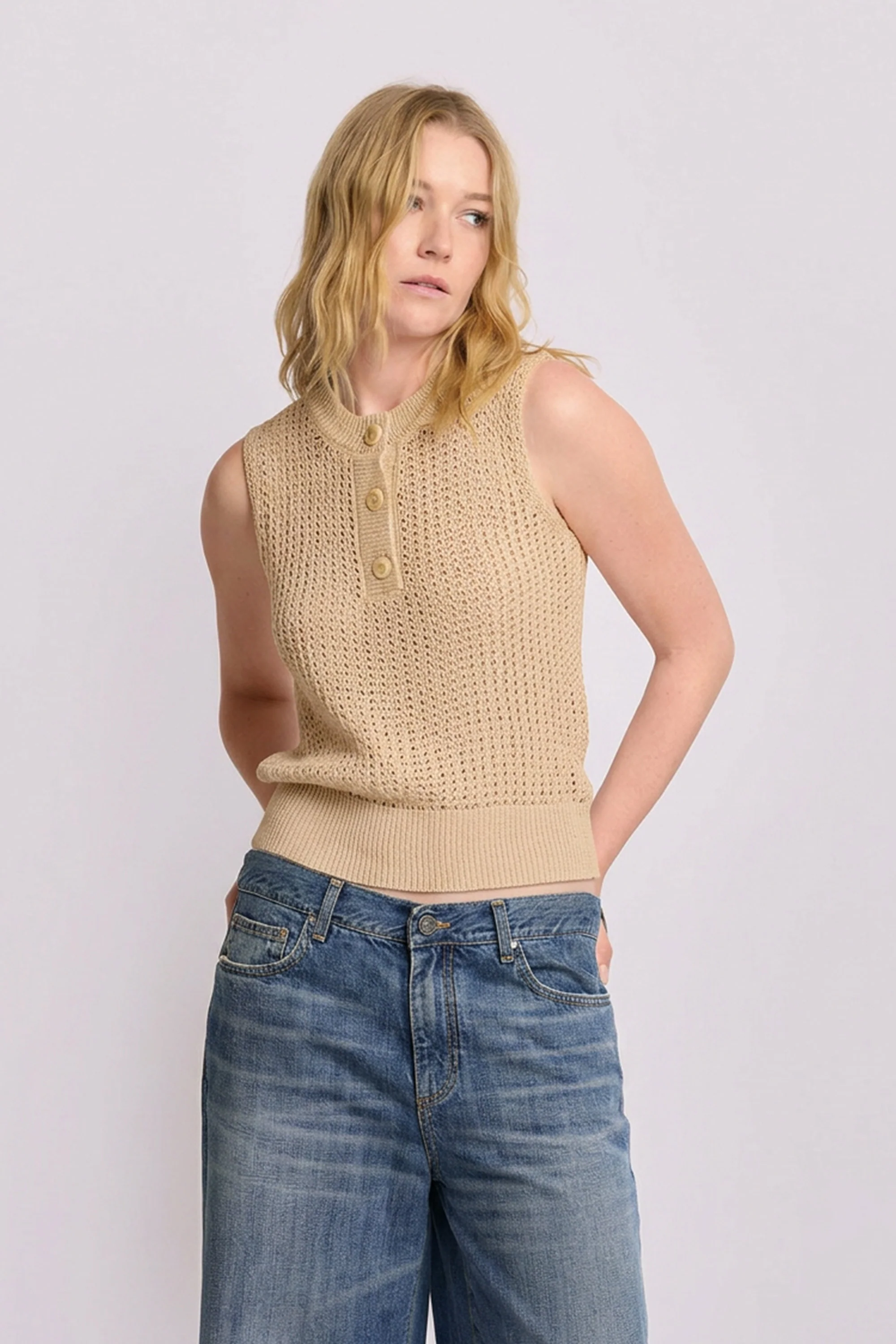 Top in maglia lavorata - MAGLIA S/M FRANKA - Image 5