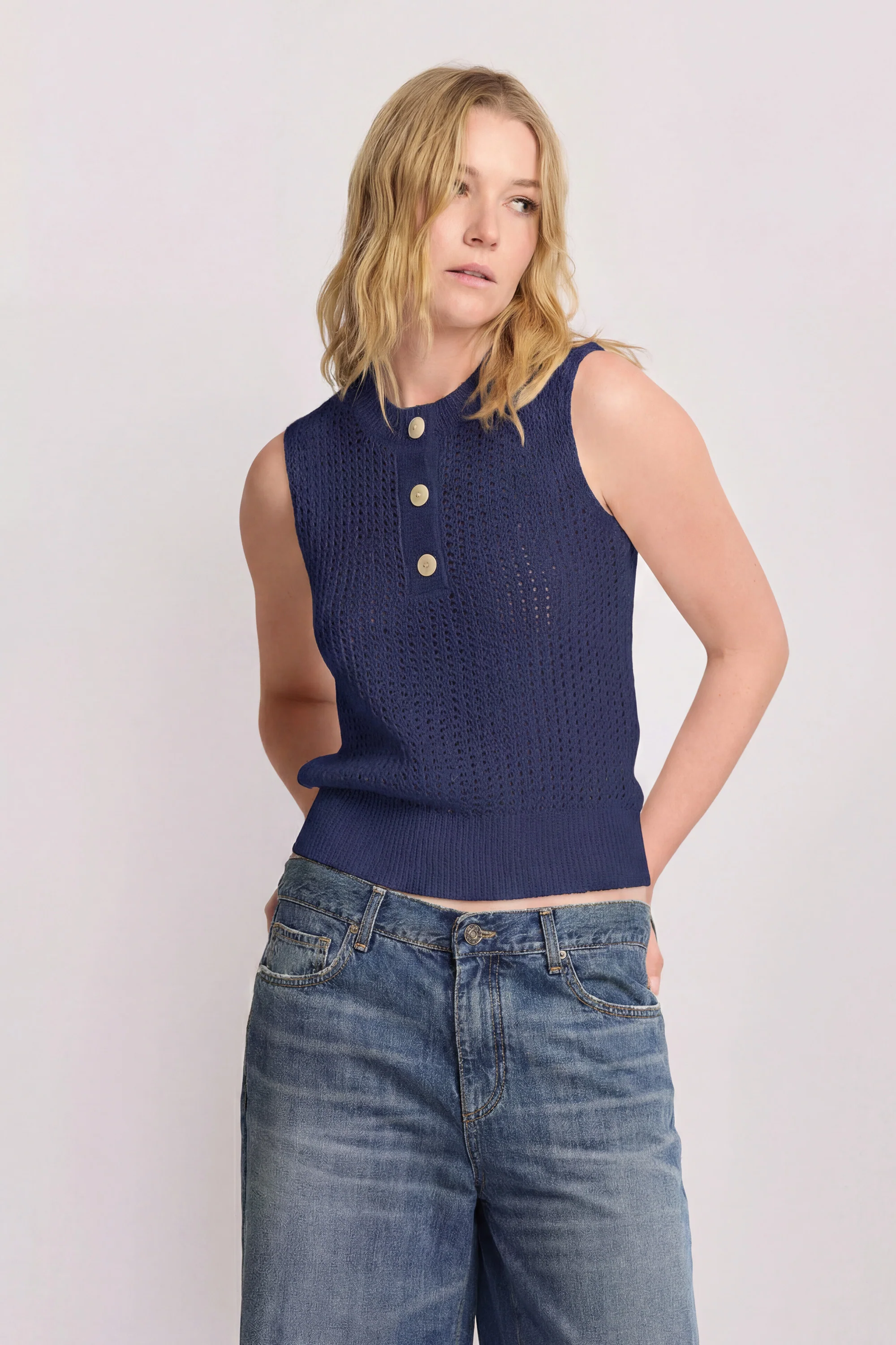 Top in maglia lavorata - MAGLIA S/M FRANKA - Image 6