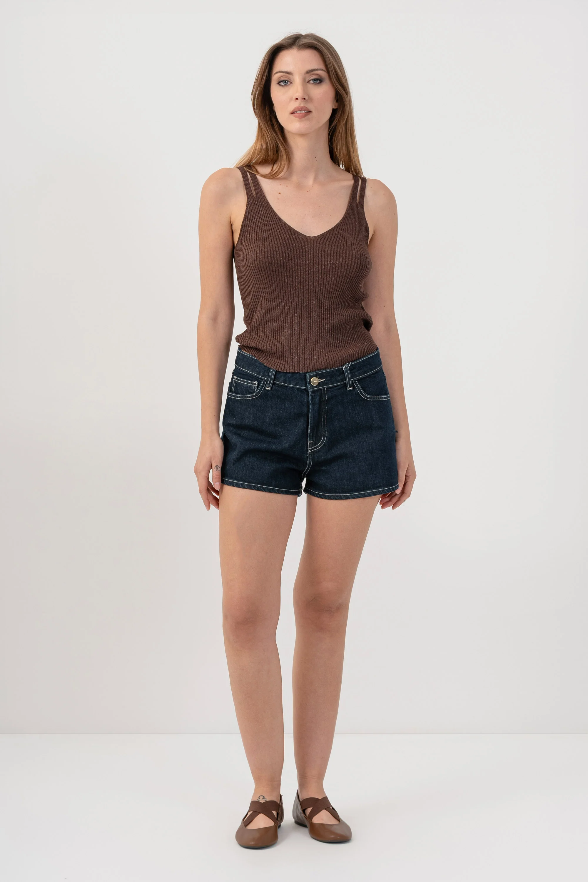 Top in maglia lurex - TOP BRANDYX - Image 2